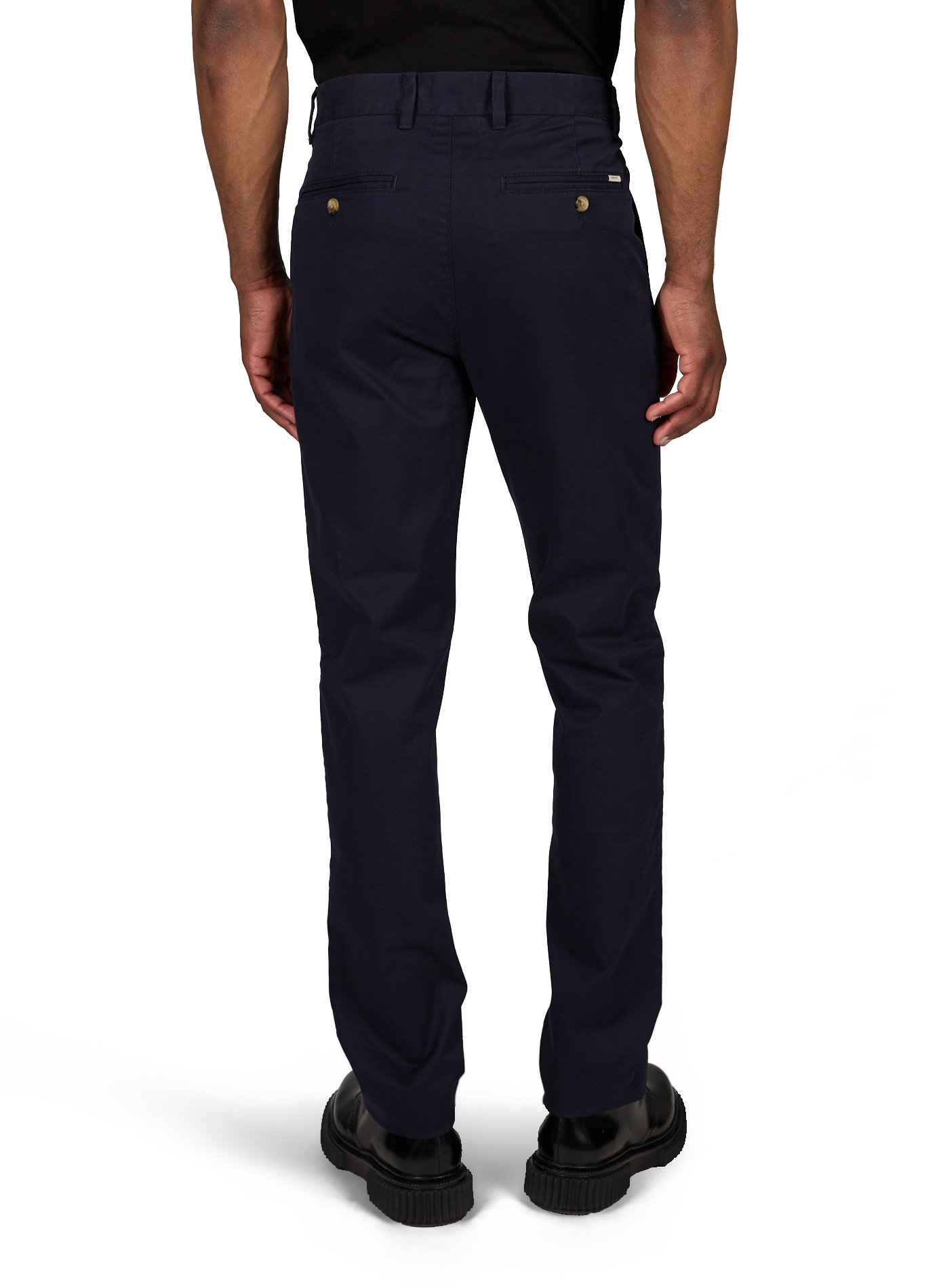 Gerade geschnittene Hose aus Baumwollmischung GANT Blau