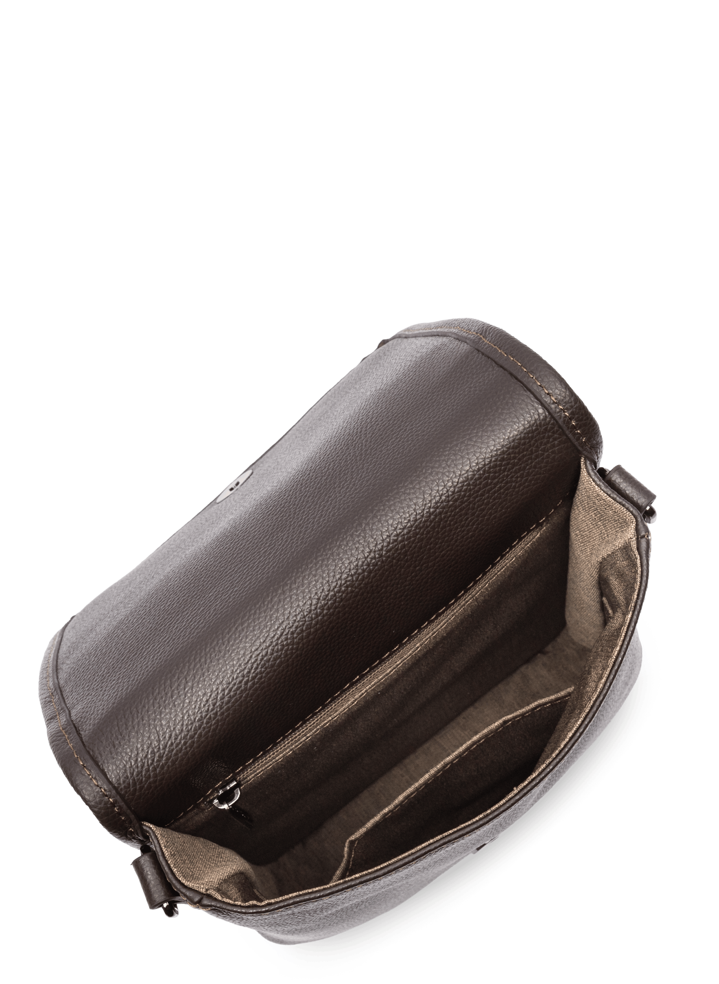 Small crossbody bag - milano gentlemen LANCASTER Brown