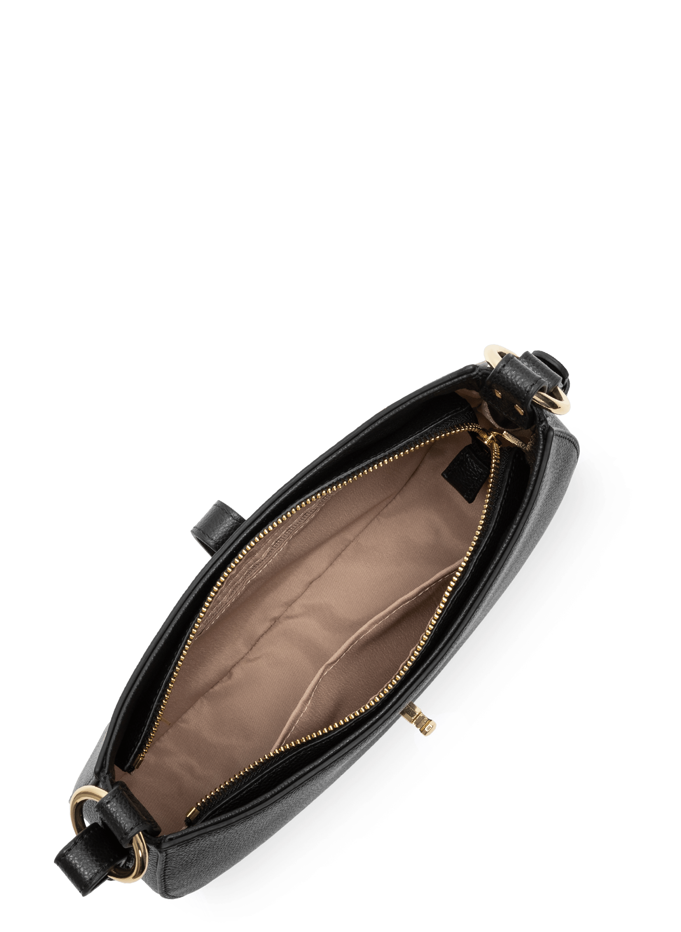 Petit sac besace - milano horizon LANCASTER Noir