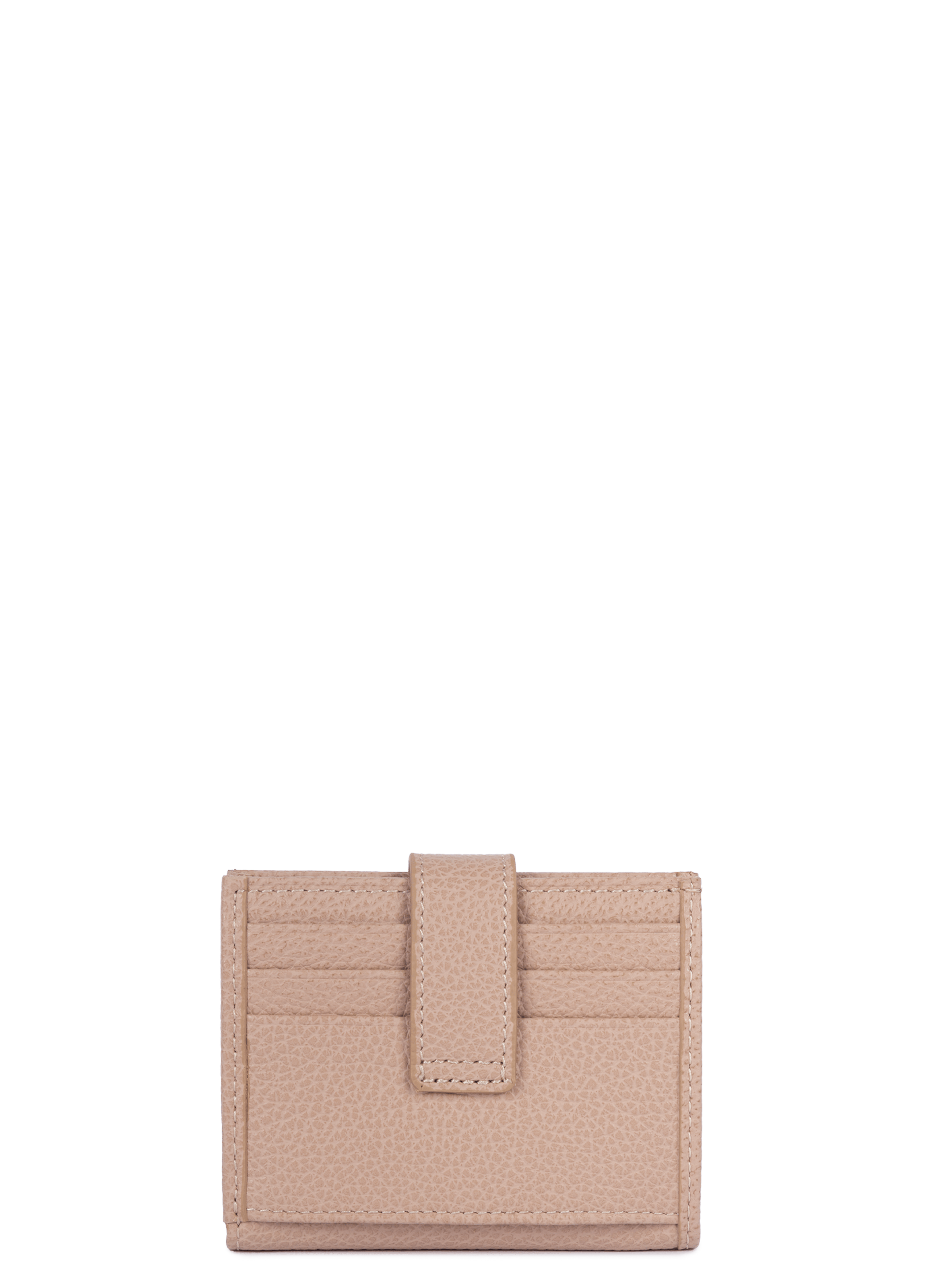 Porte-cartes - foulonné pm LANCASTER Beige