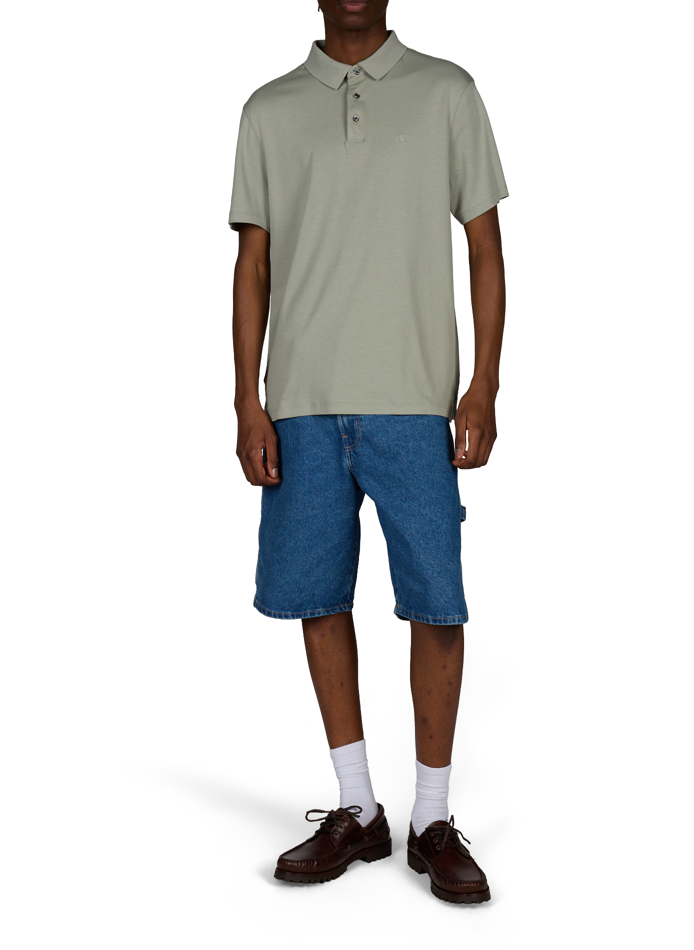  Cotton polo shirt  CALVIN KLEIN Khaki