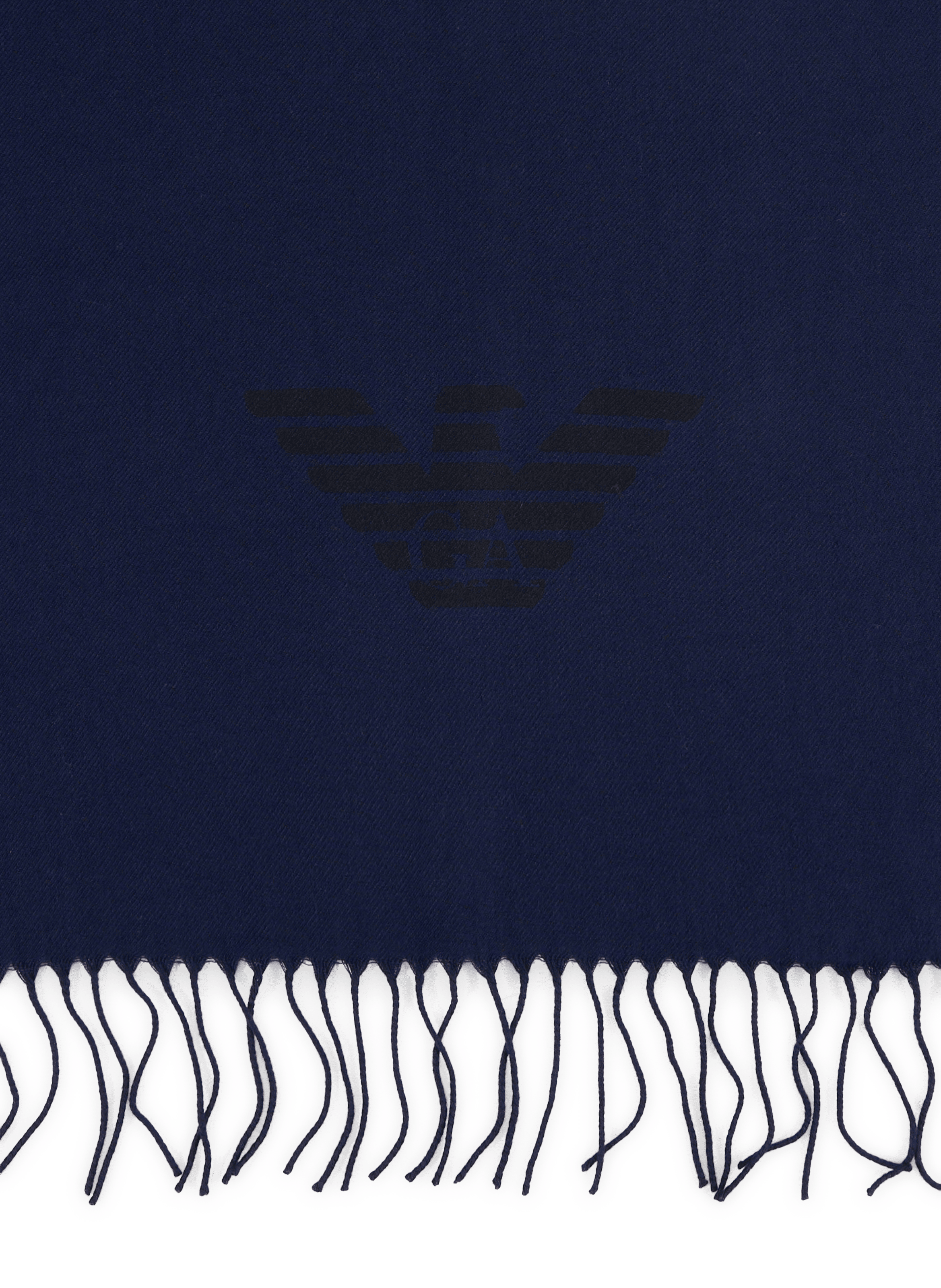 Fransenschal EMPORIO ARMANI Blau