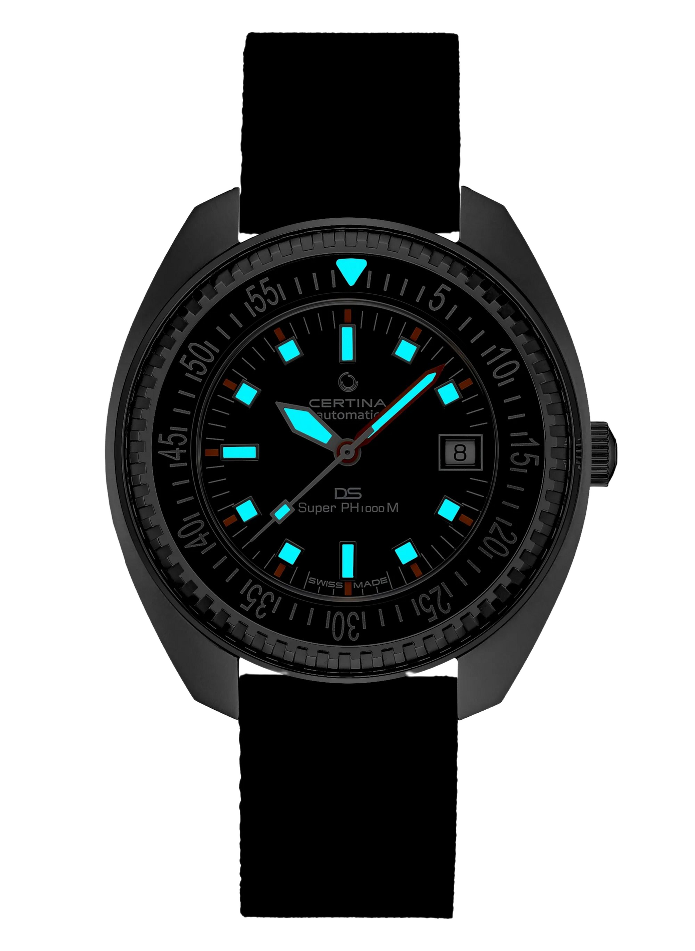 Montre automatique DS SUPER PH1000M en nylon CERTINA Noir