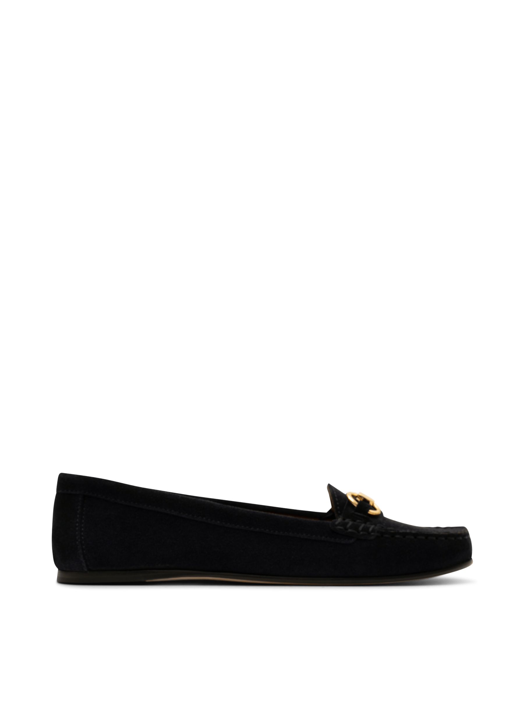 Mocassins guia en veau velours PARALLELE Bleu
