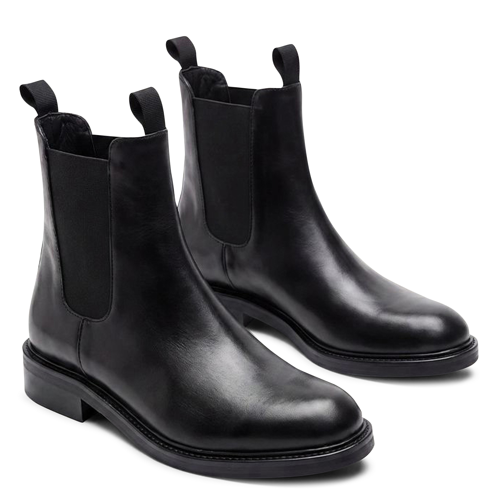 Bottines chelsea en cuir doots JONAK Noir