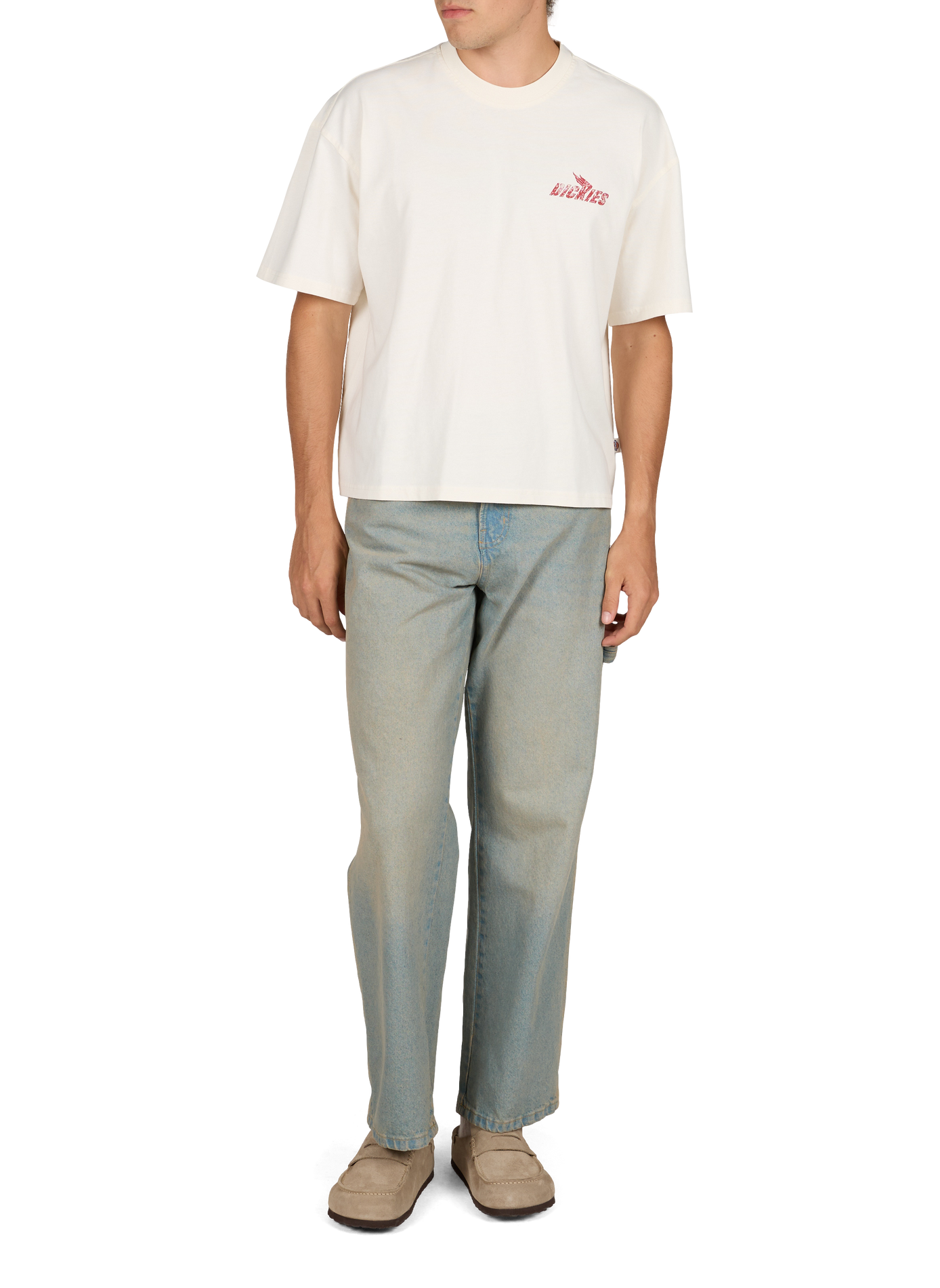 Round neck T-shirt DICKIES White