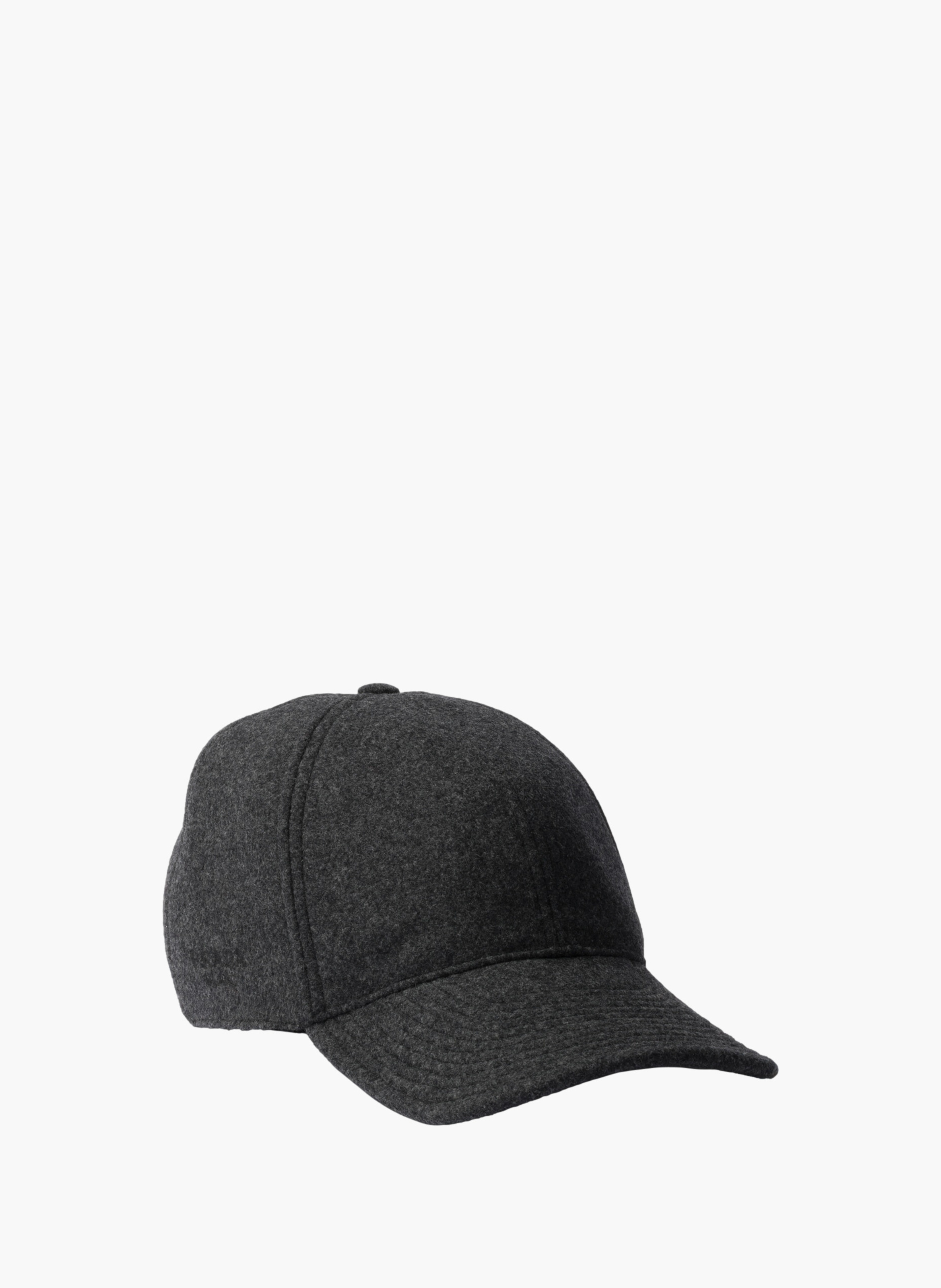 Casquette de baseball en tissu PRADA Gris