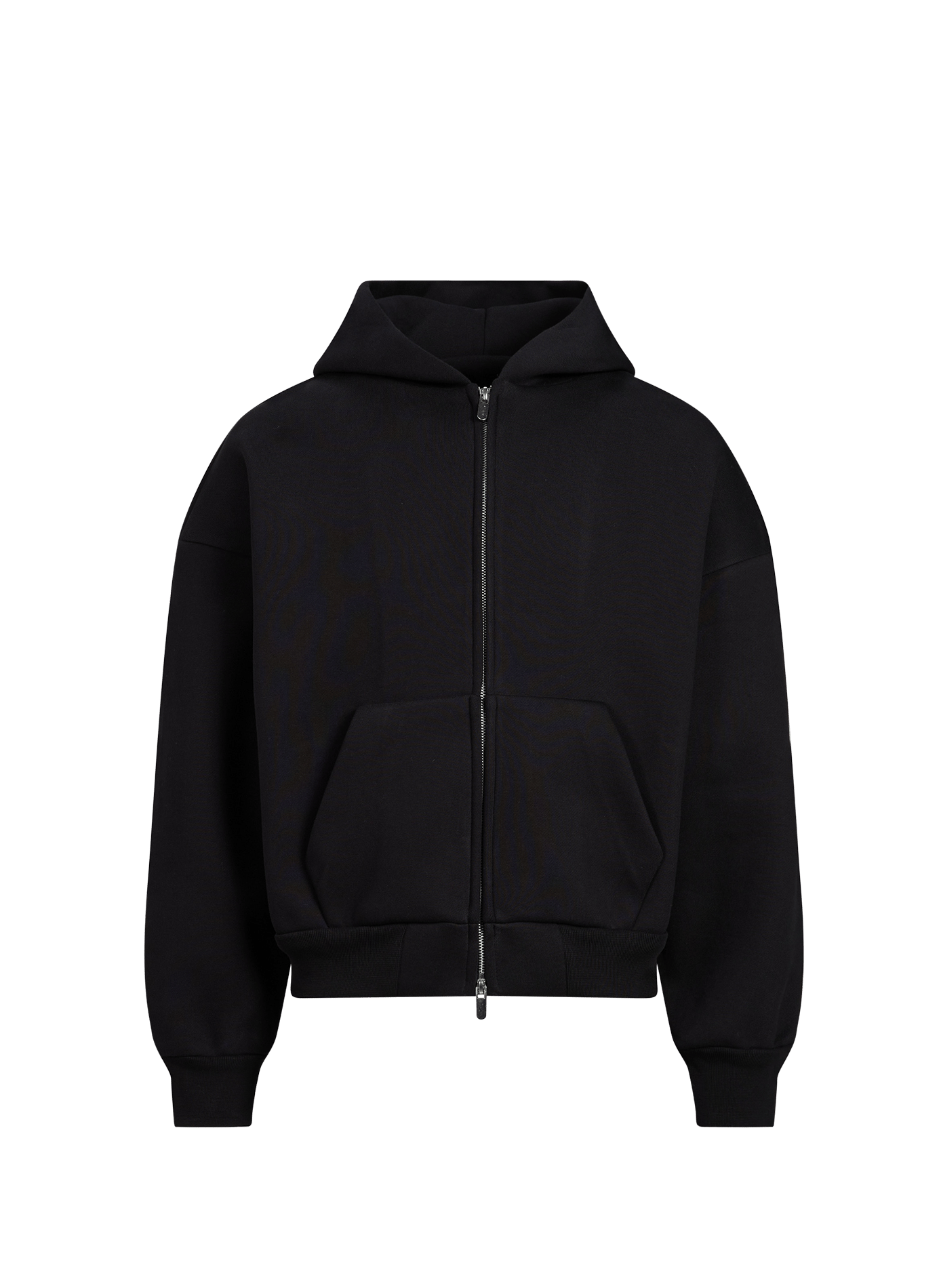 Hoodie ample à capuche uni SEVENTH Noir