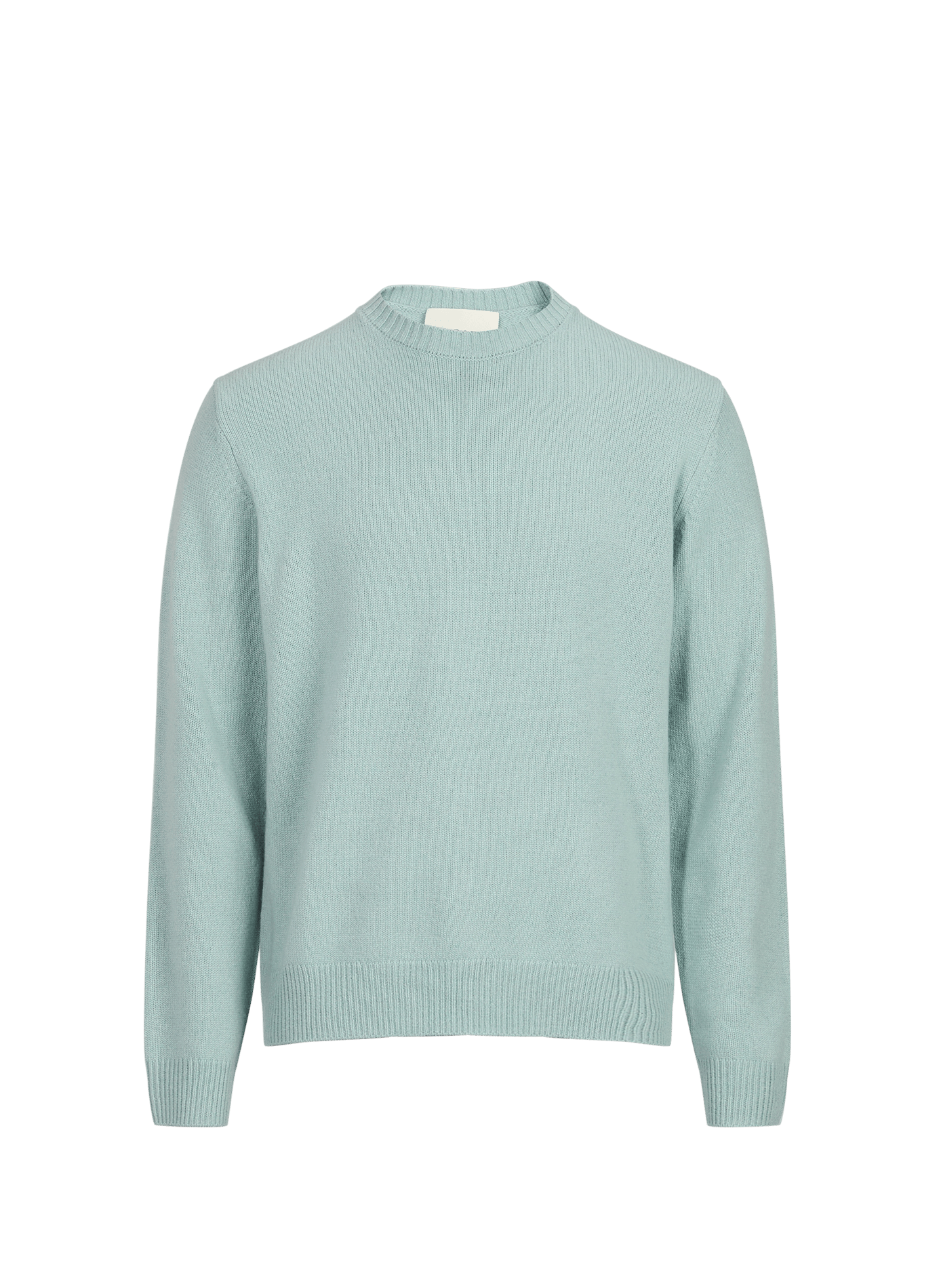 Ronde hals recht kasjmieren trui CLOSED Blauw