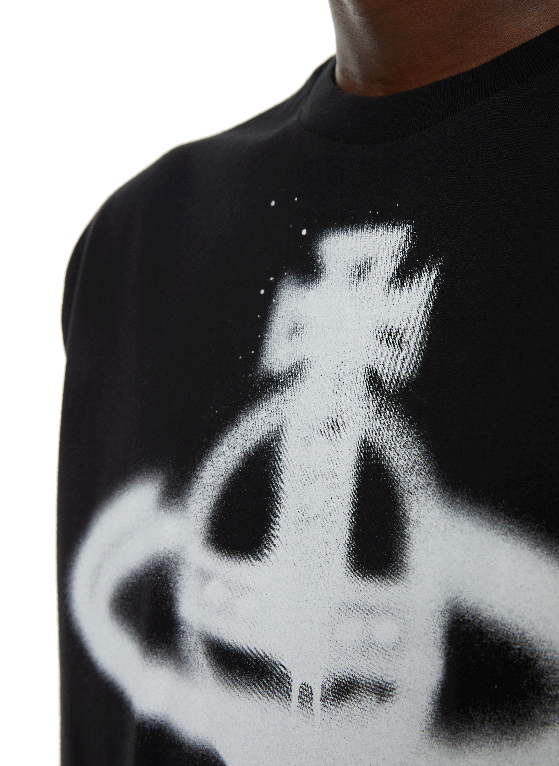 T-shirt imprimé logo VIVIENNE WESTWOOD Noir