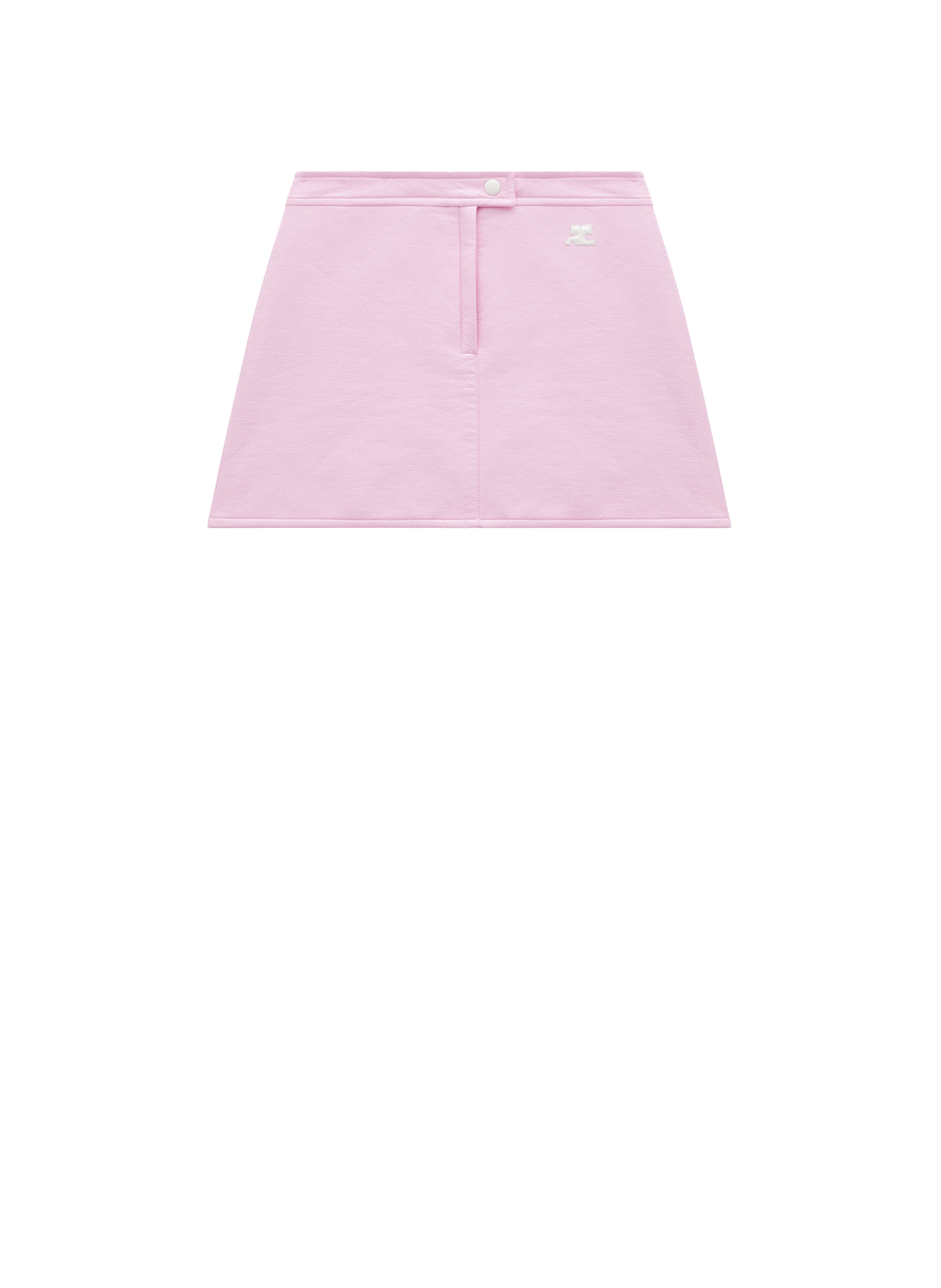 Jupe courte en vinyle