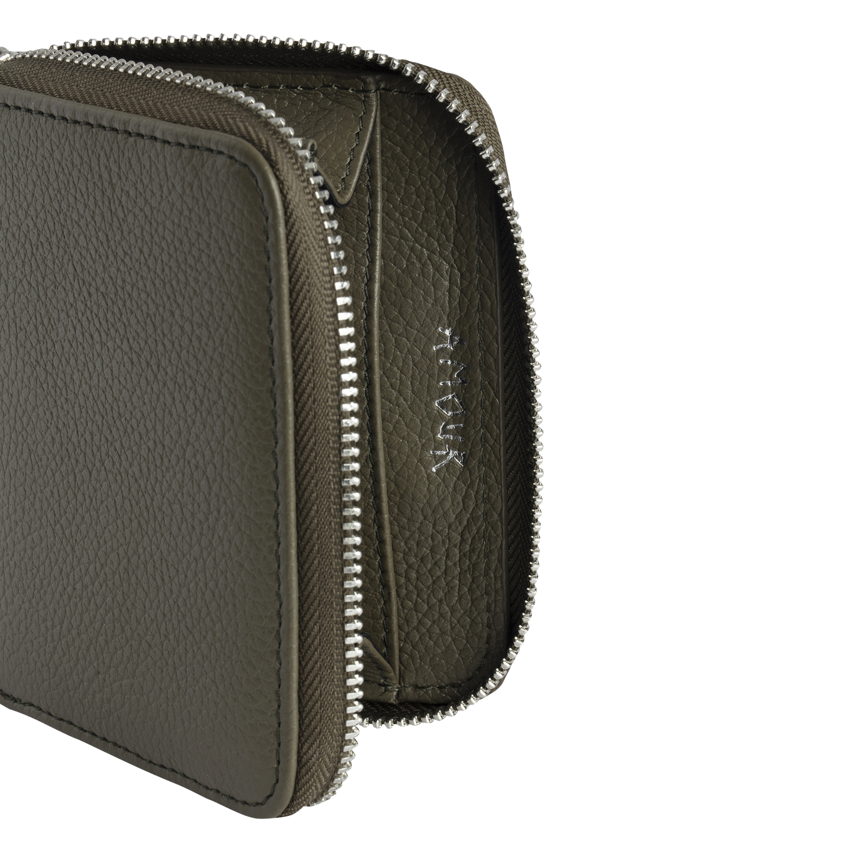 Portefeuille en cuir mini zv ZADIG&VOLTAIRE Vert