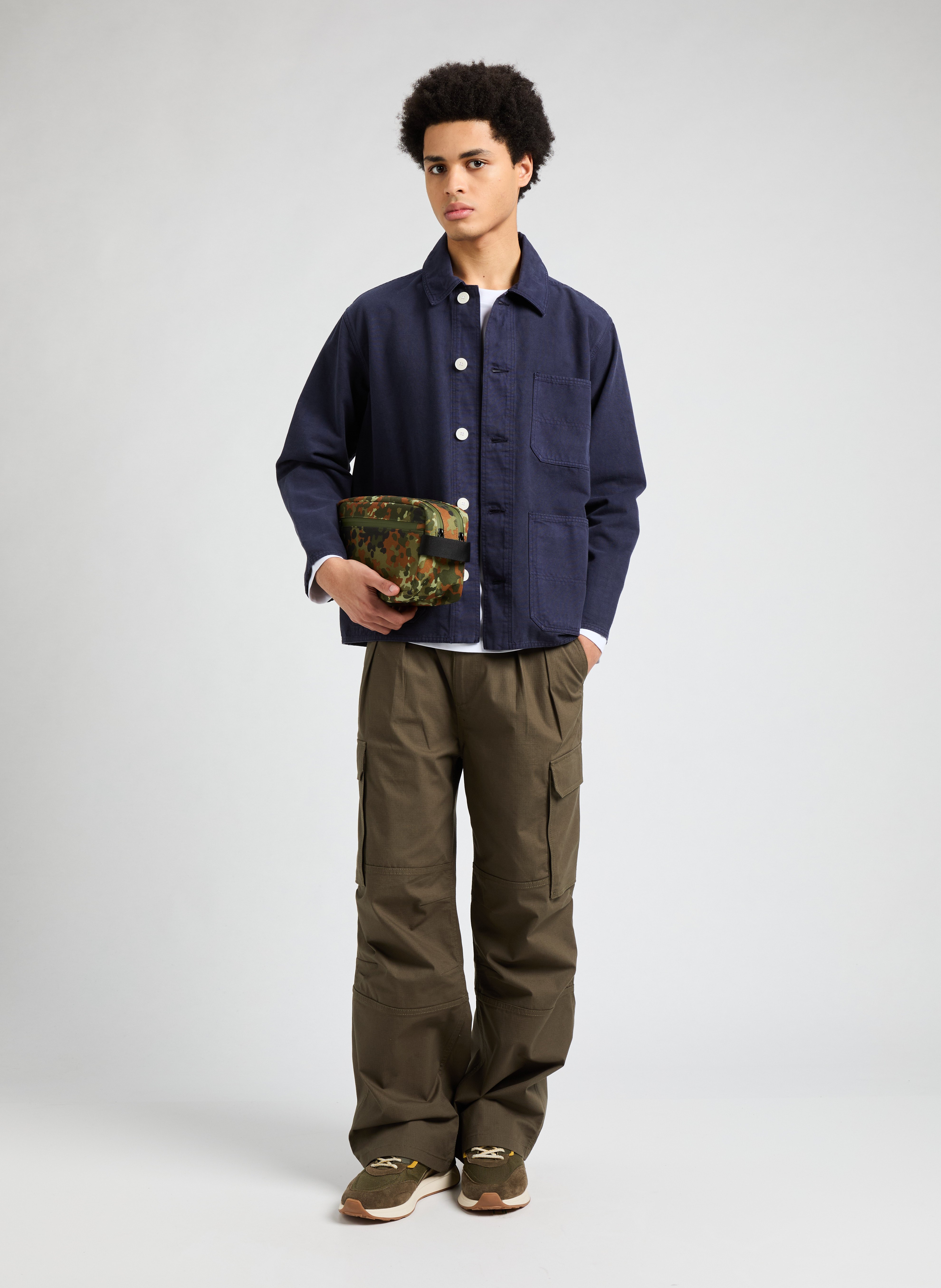 Veste Fosur en coton SAISON 1865 Bleu