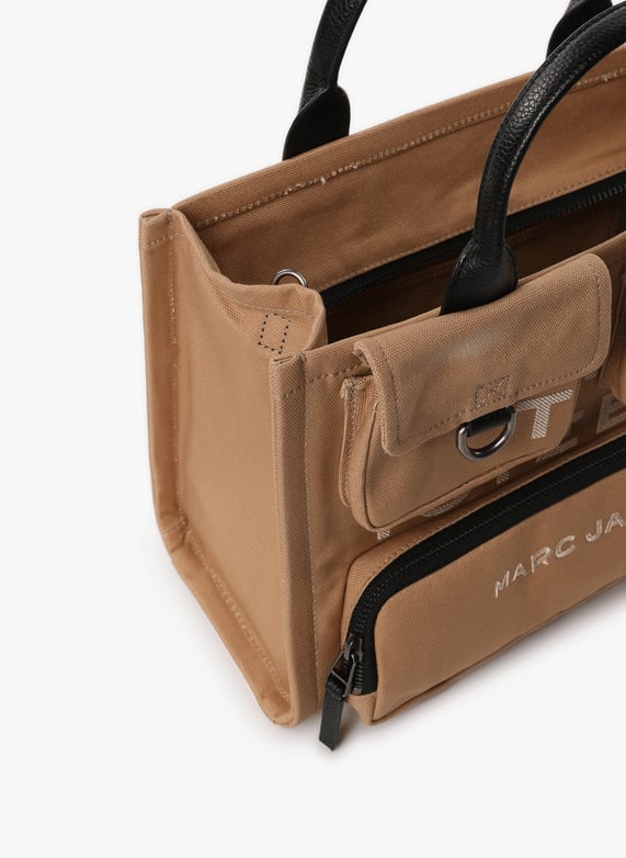 The Cargo Canvas Medium Tote Bag | Brown by MARC JACOBS The Cargo Canvas Medium Tote Bag Brown
