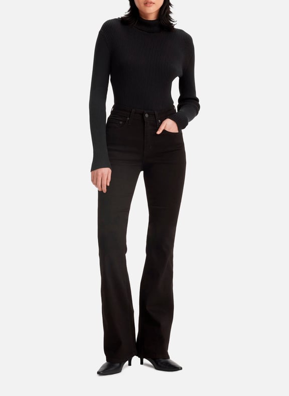 Jean 726 Flare Noir by LEVI'S LEVI'S Jean 726 Flare Noir