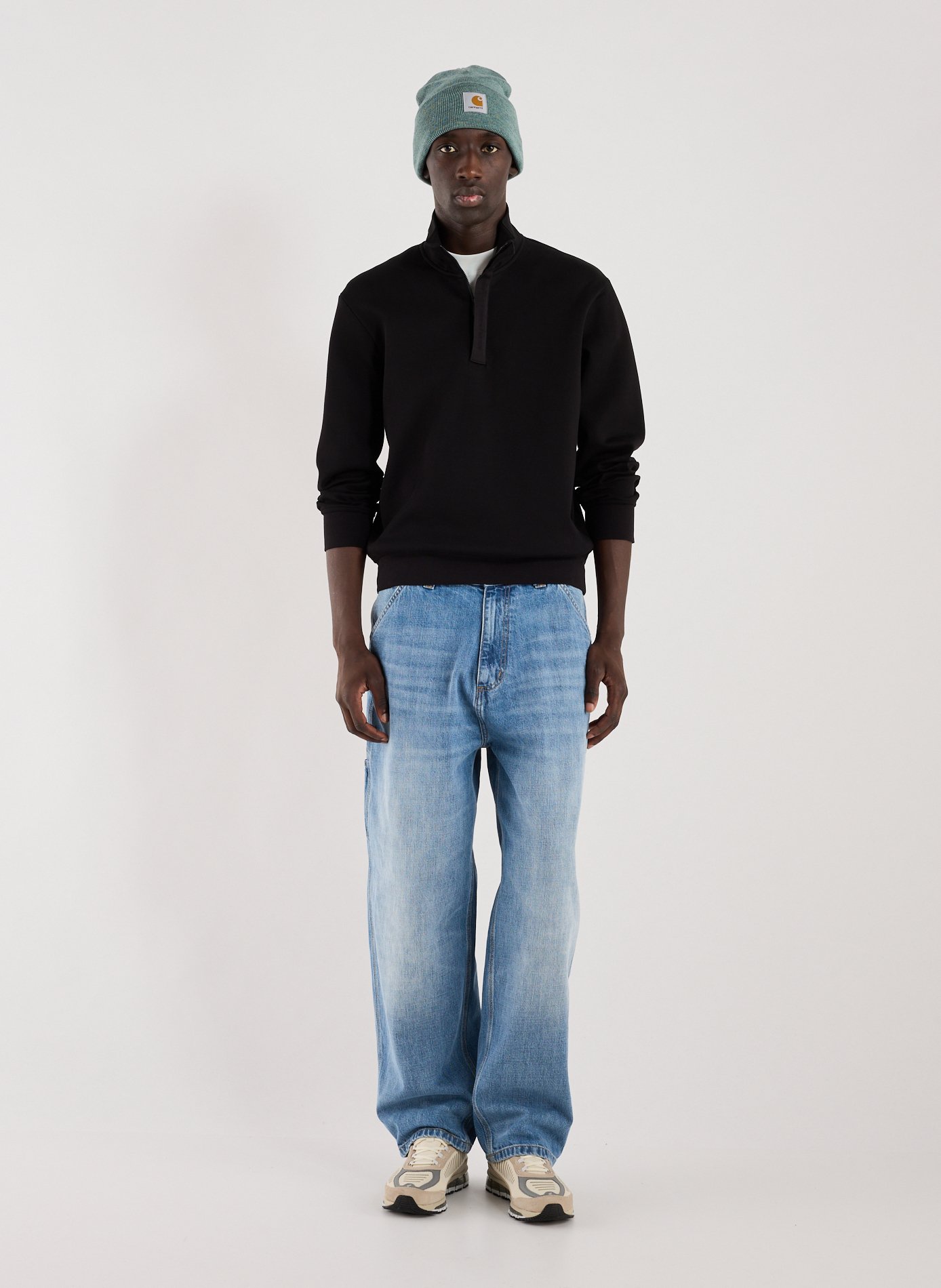 Cotton-blend jumper ARMANI EXCHANGE Blue