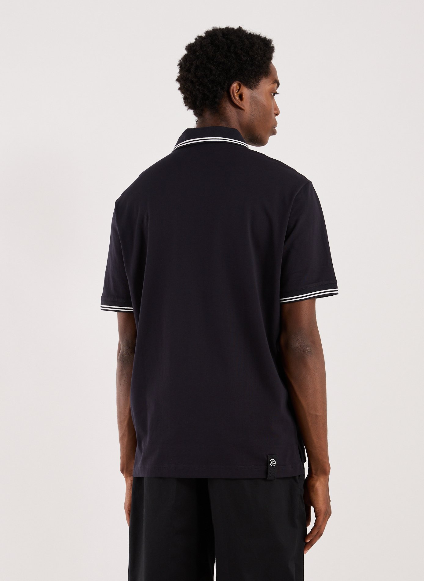  Cotton polo shirt  ARMANI EXCHANGE Blue