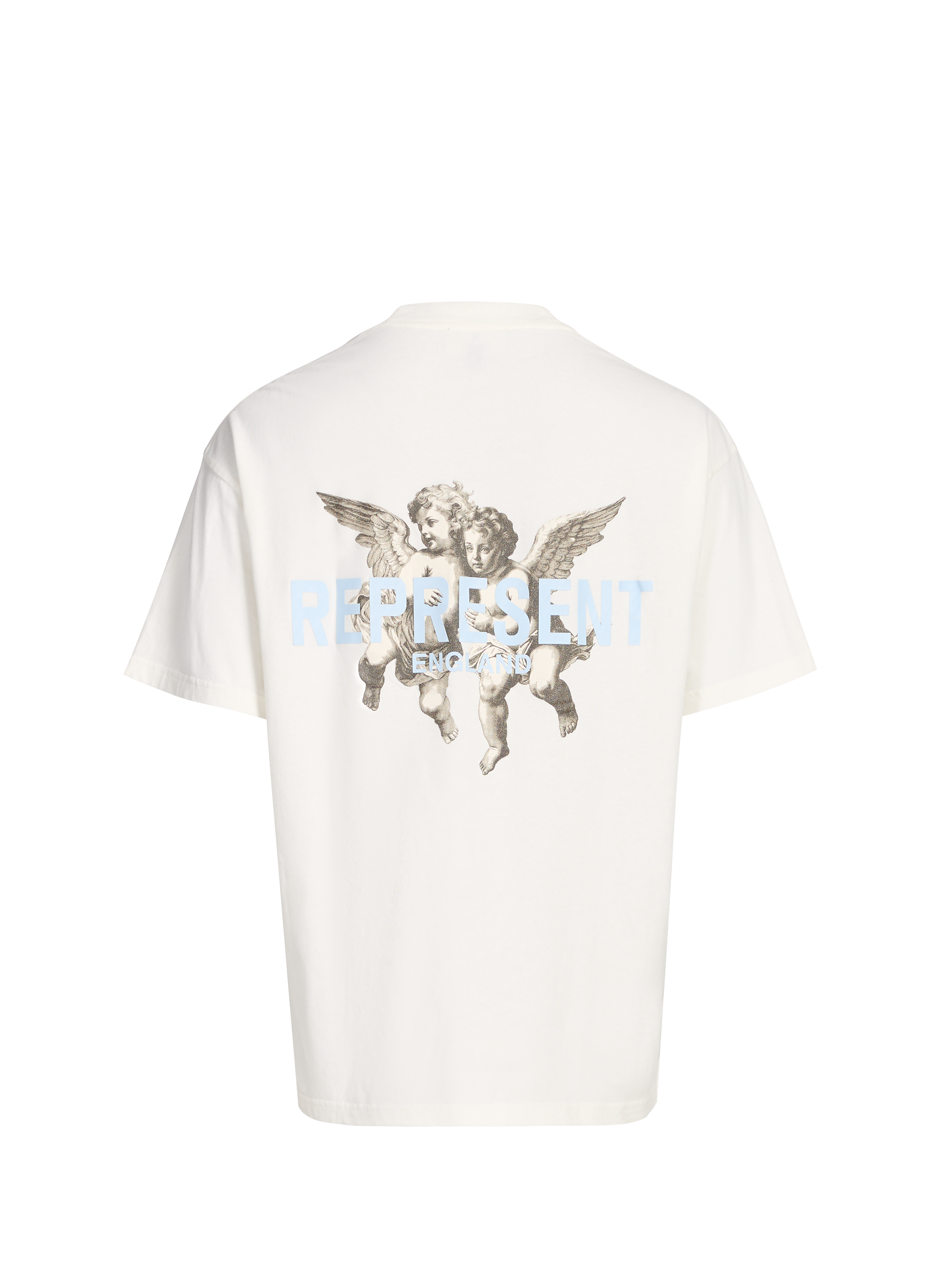 Printed cotton T-shirt REPRESENT White