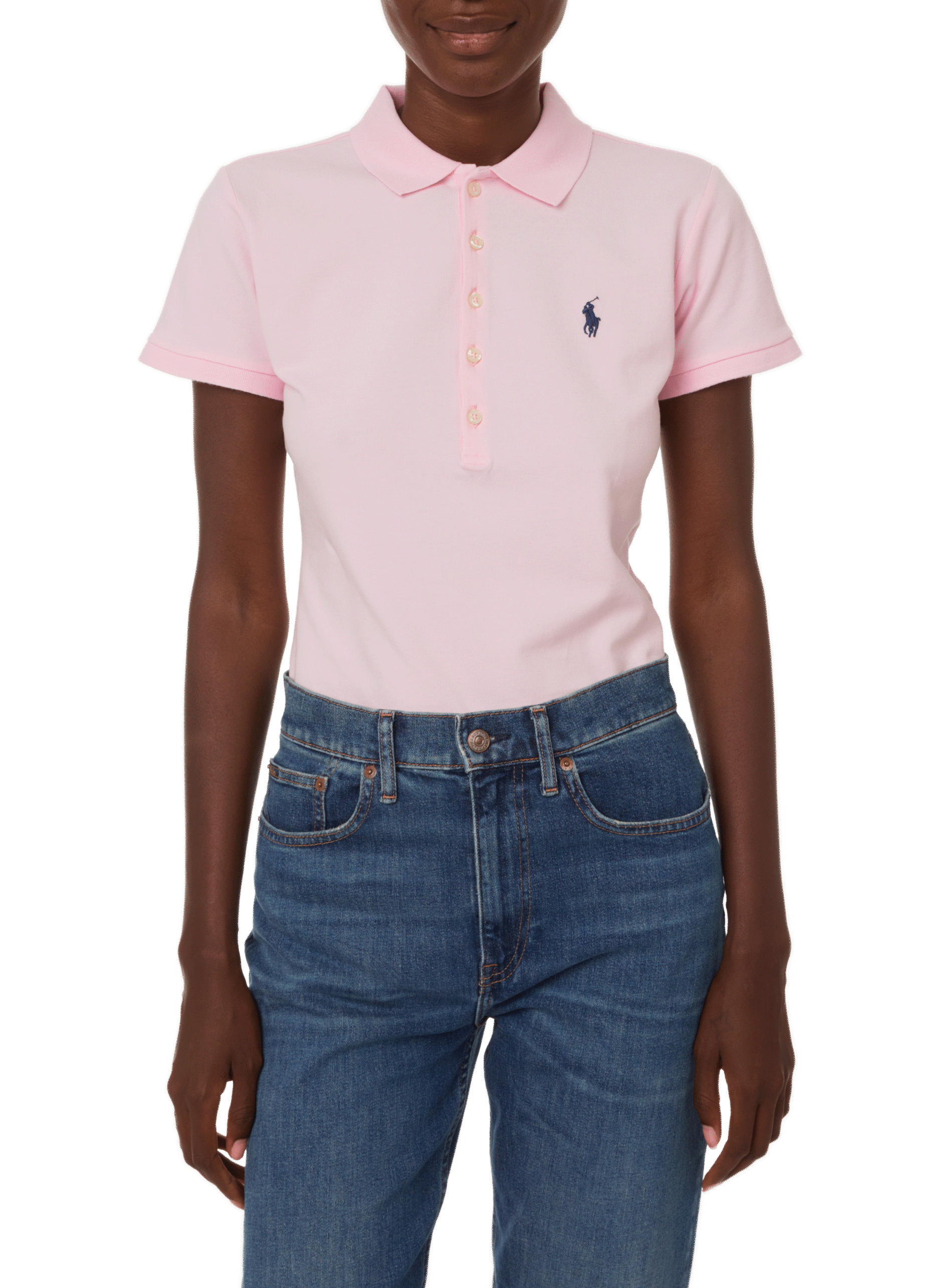 POLO RALPH LAUREN Polo en coton Rose