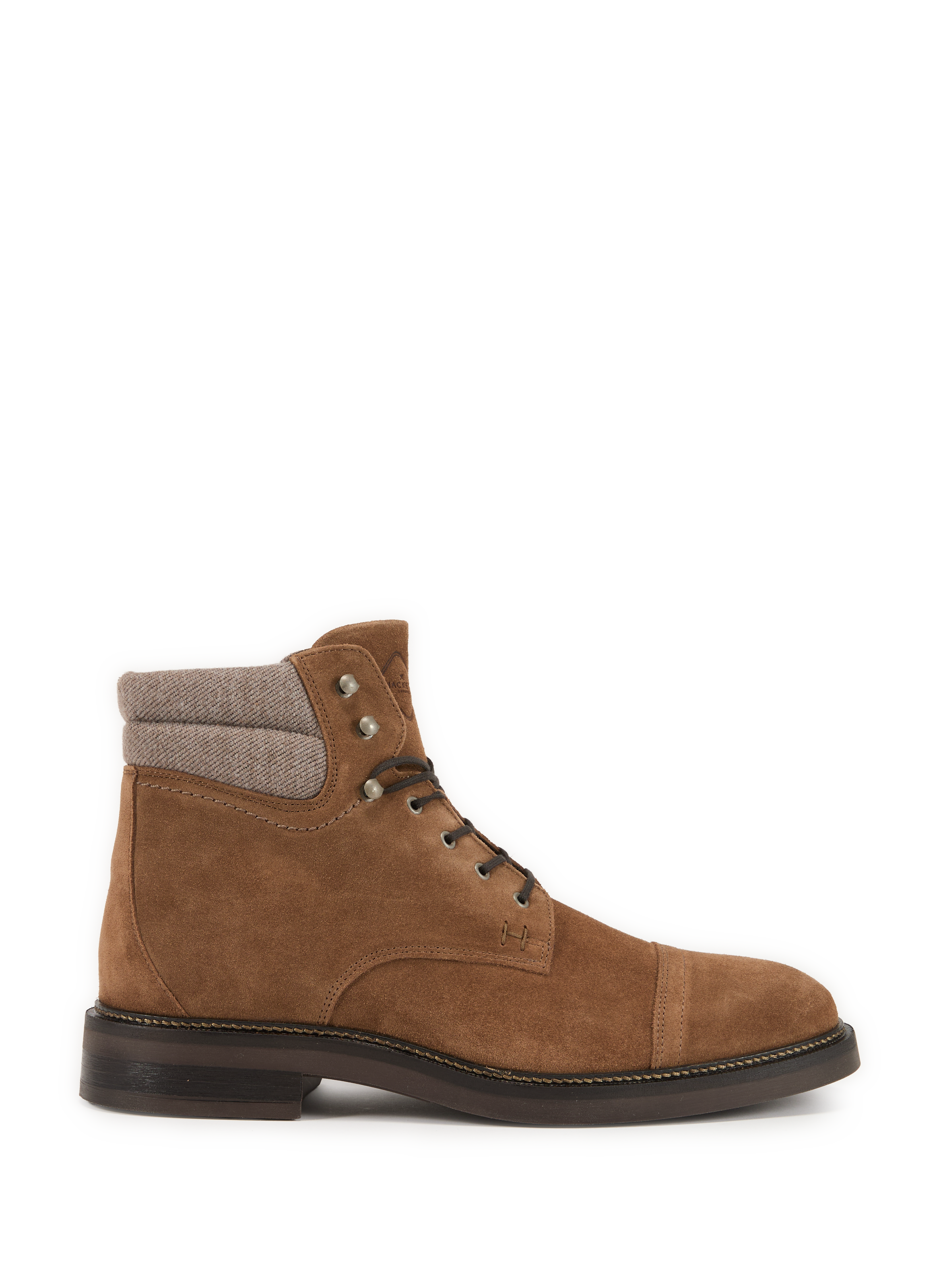 HACKETT Egmont leather ankle boots Brown