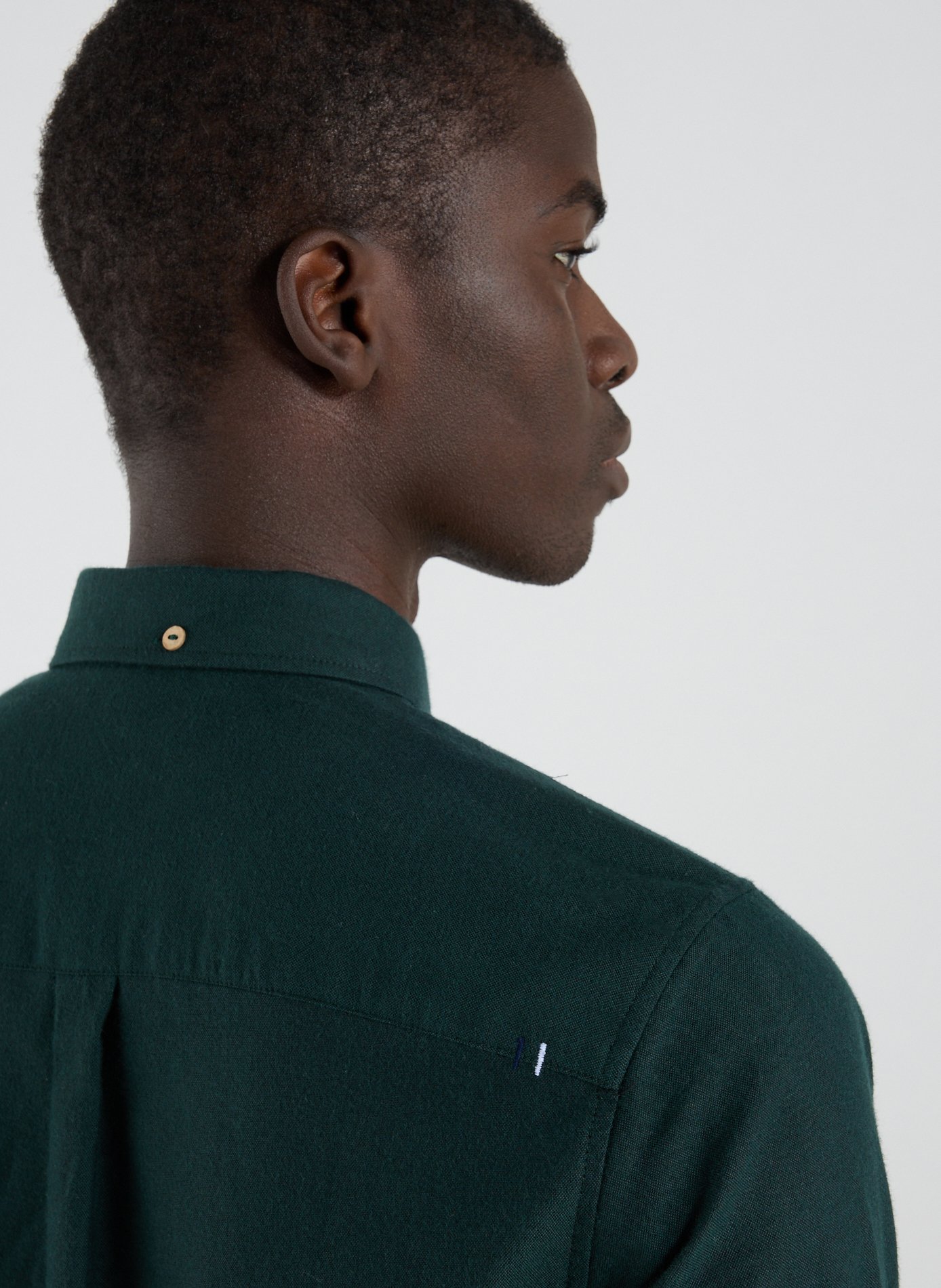  Cotton shirt FAGUO Green