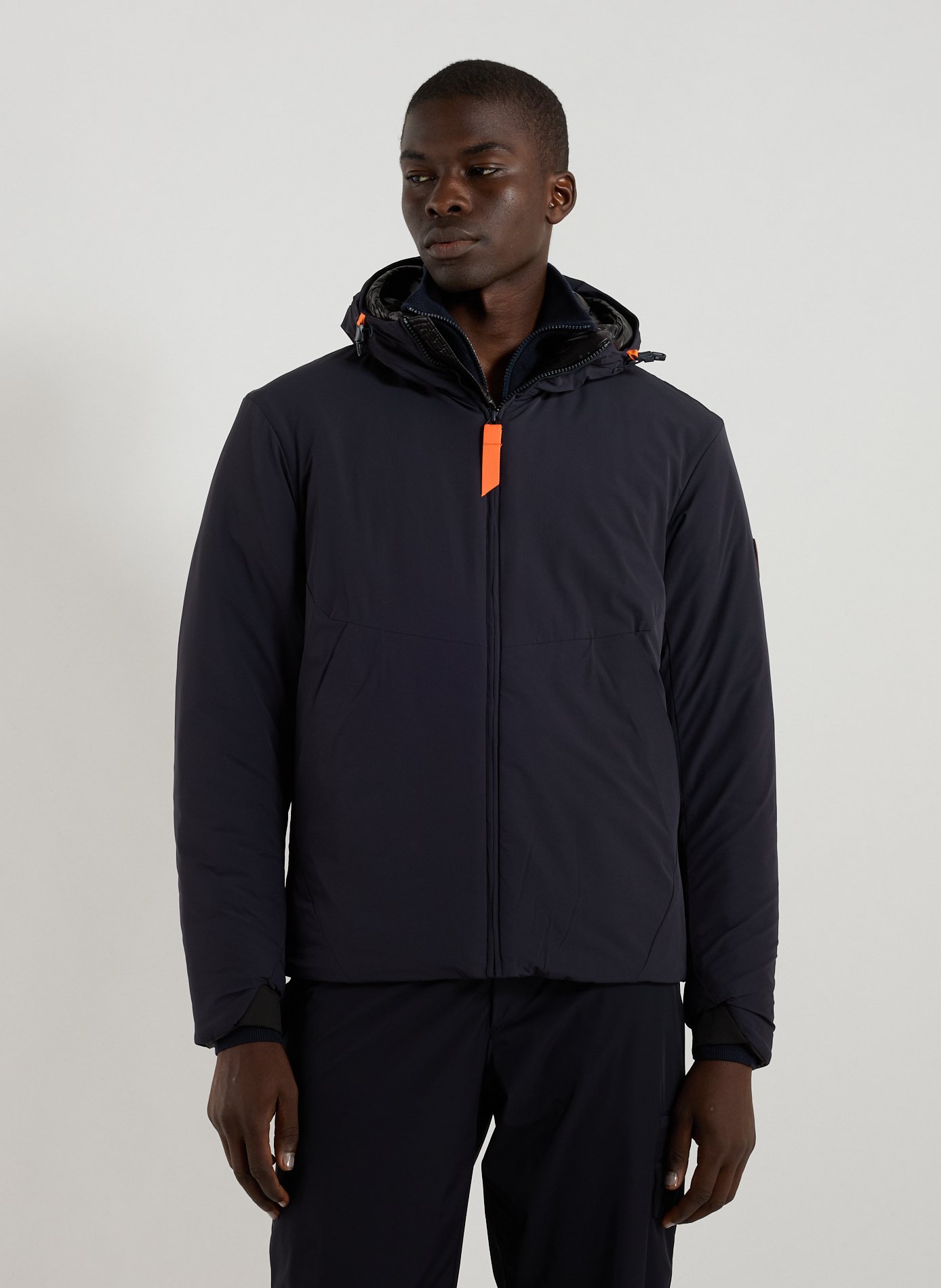 GERTRUDE ET GASTON Blouson en néoprène Elzear Bleu