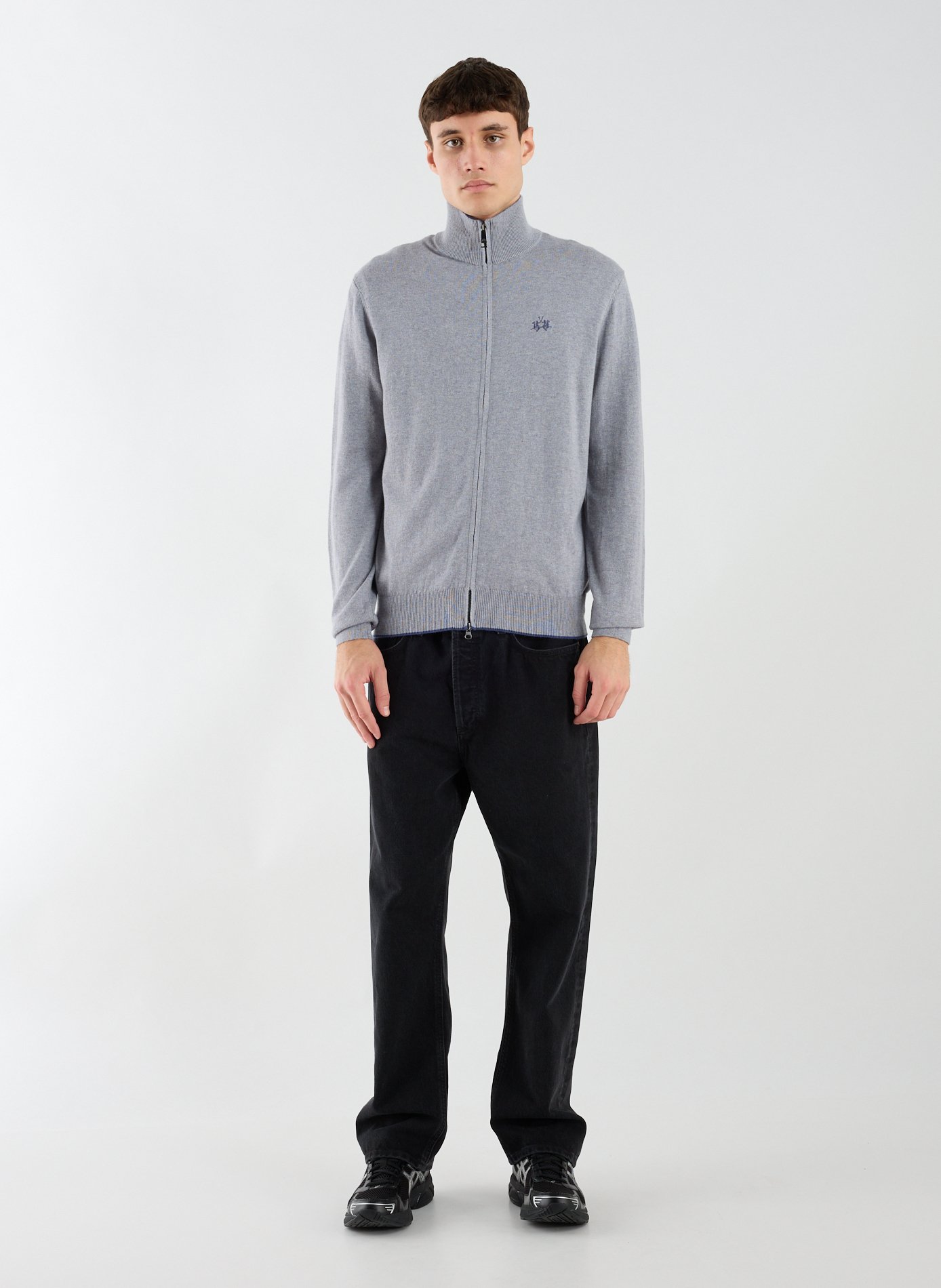 Gilet en coton mélangé LA MARTINA Gris