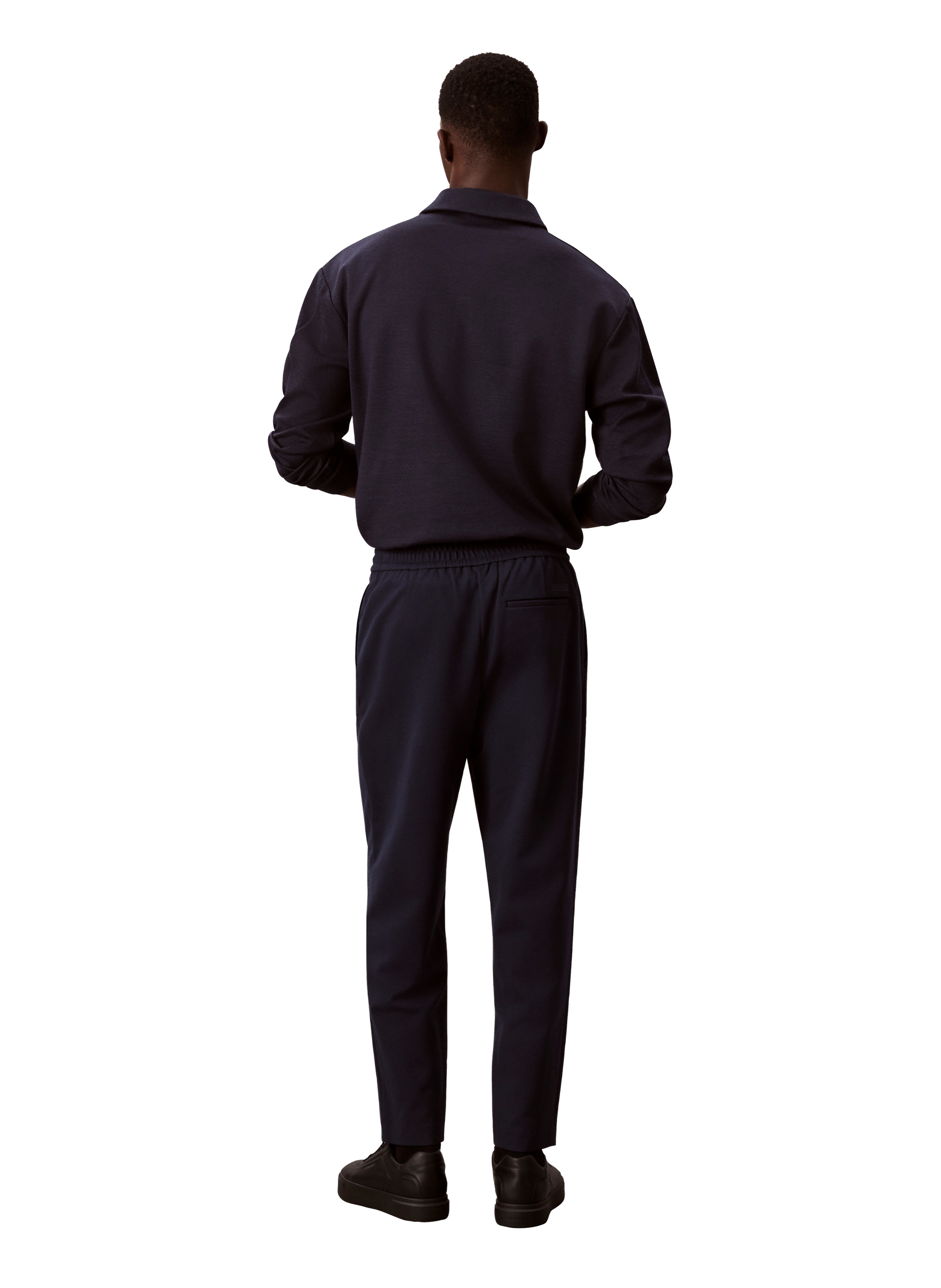 Tapered Cropped Pants CALVIN KLEIN Blue