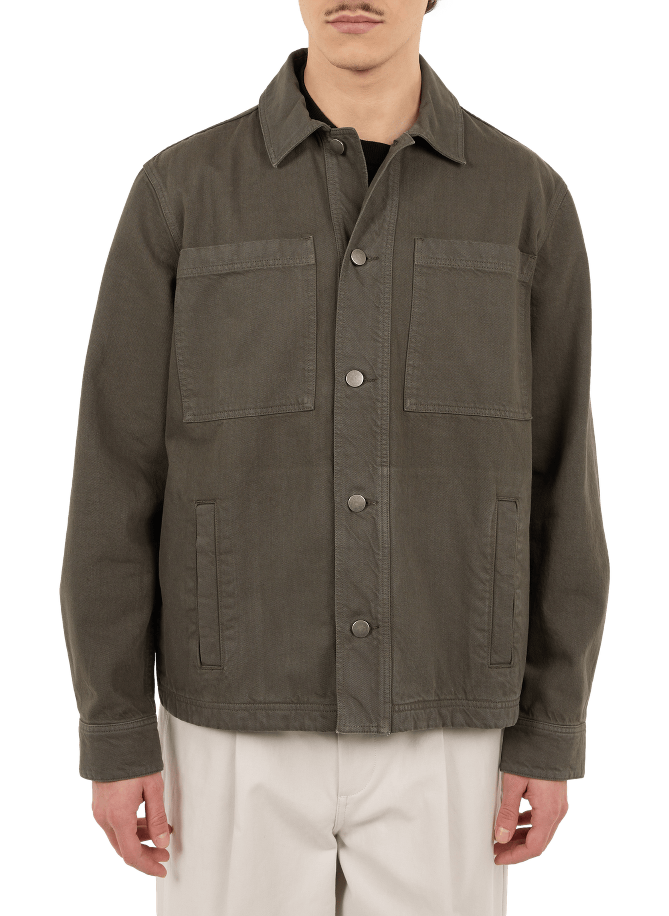 Jacket in cotton SAISON 1865 Khaki