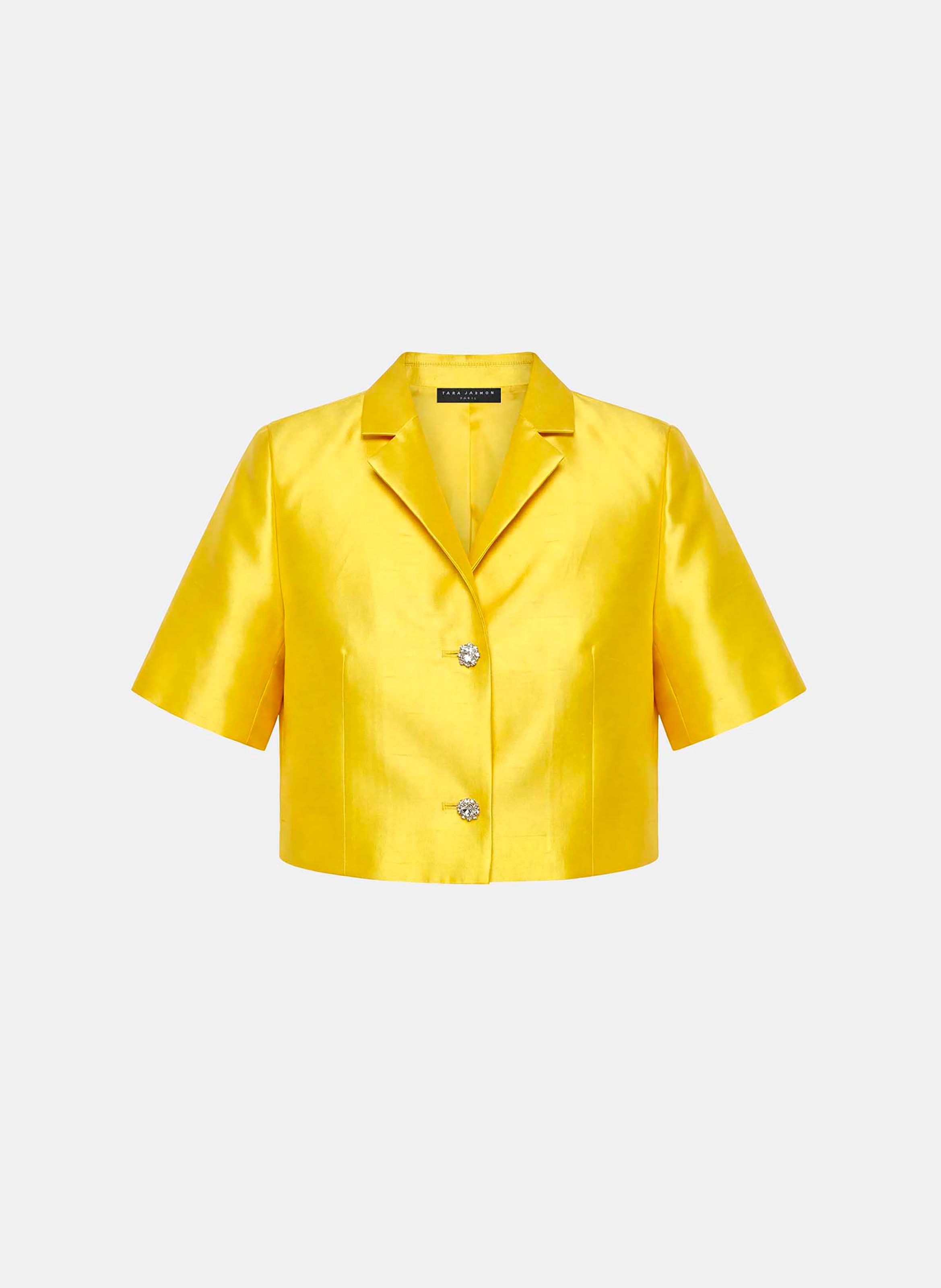 Veste violette TARA JARMON Jaune