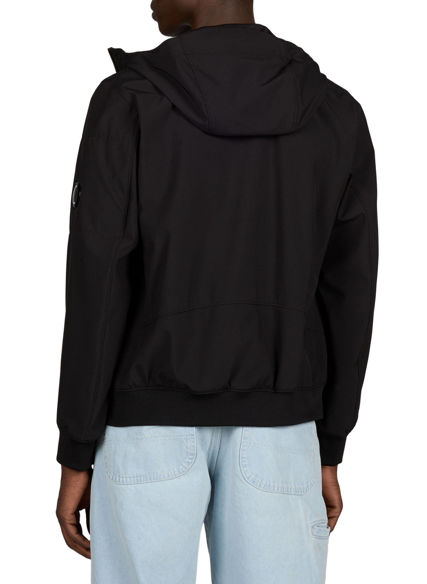 Veste zippée à capuche CP COMPANY Noir