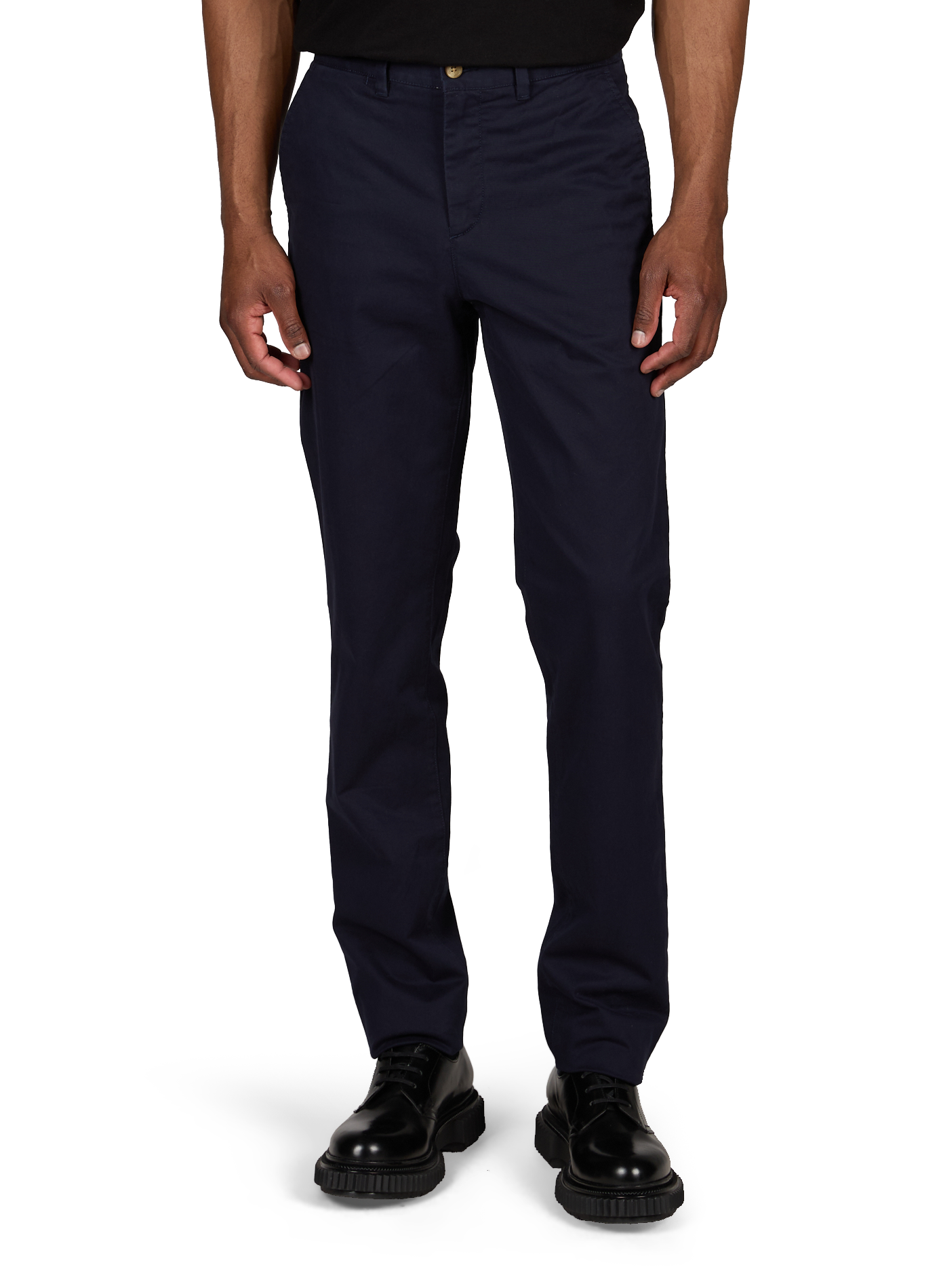 Gerade geschnittene Hose aus Baumwollmischung GANT Blau