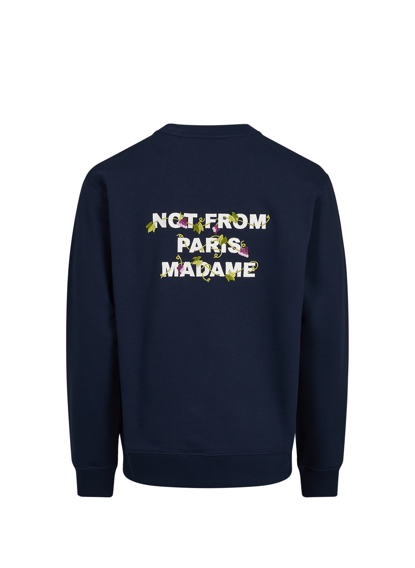 Sweat en coton DROLE DE MONSIEUR Bleu