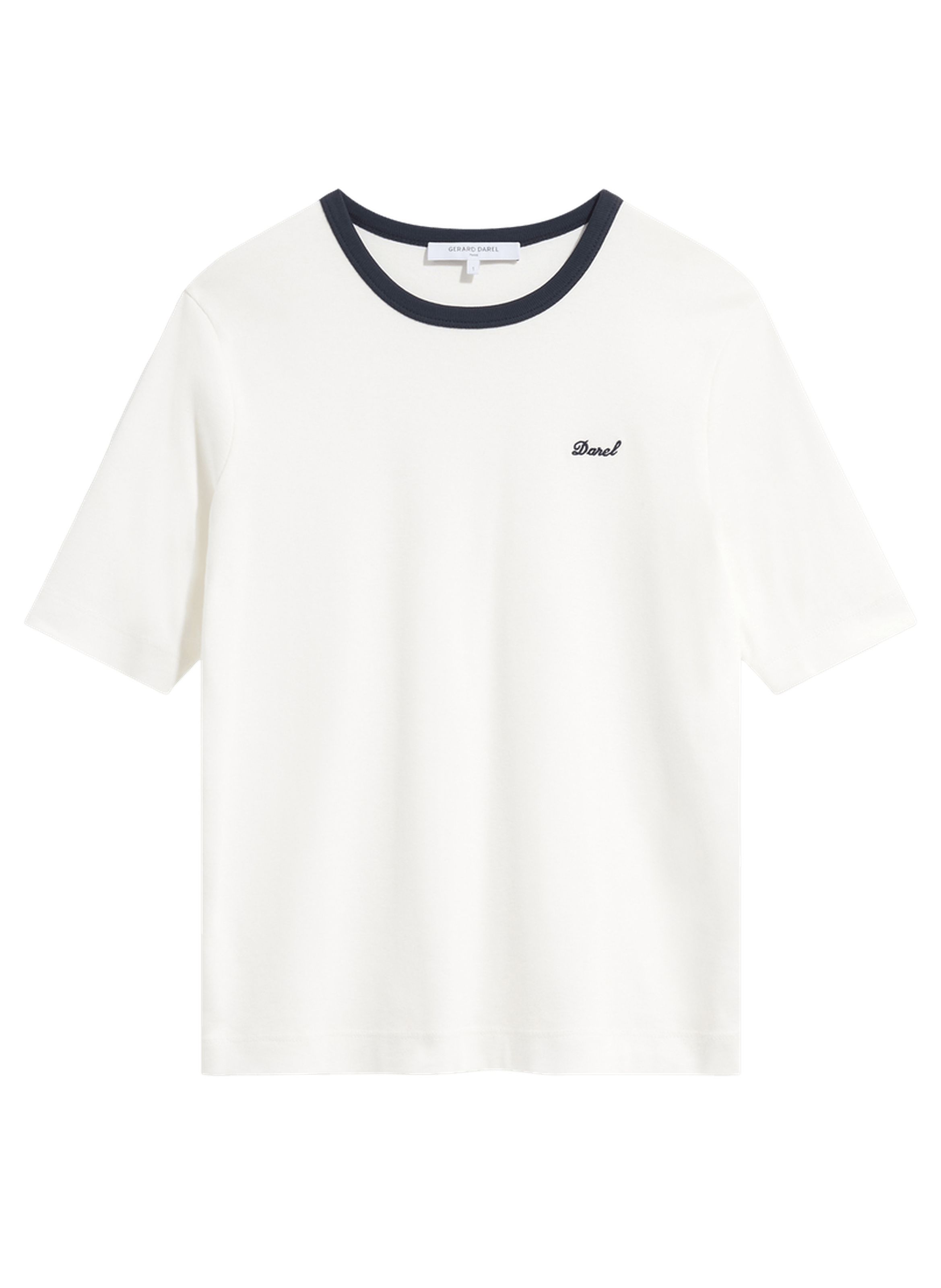 T-shirt en coton contrasté - bess GERARD DAREL Bleu