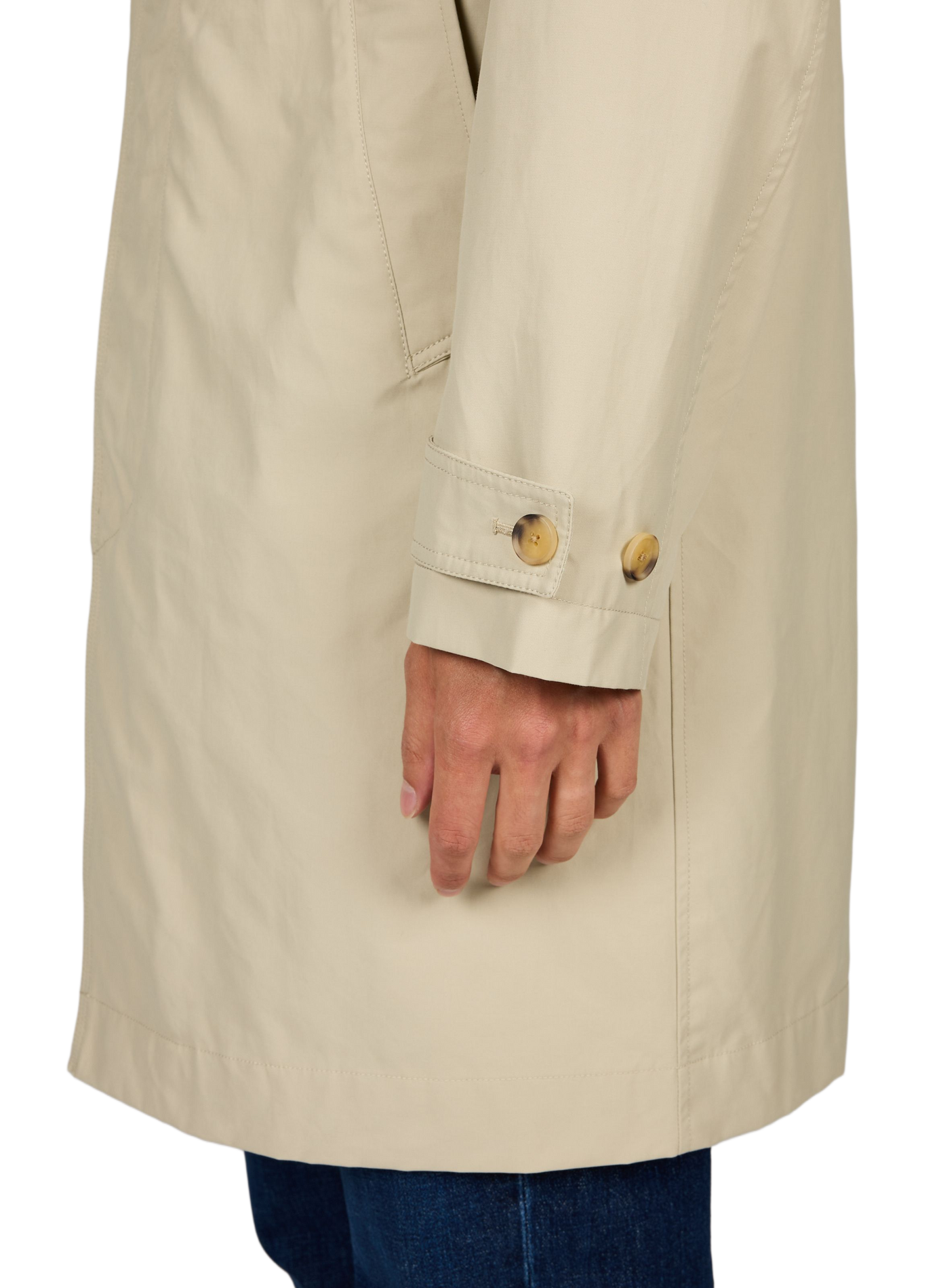 Classic cotton coat PAUL SMITH Brown