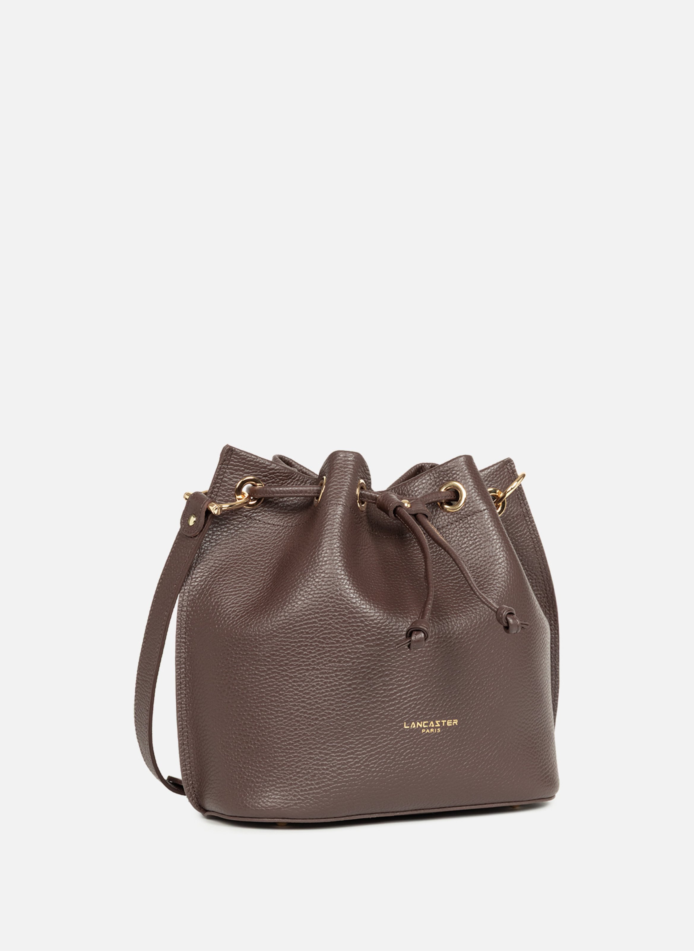 Sac bourse - alba double LANCASTER Marron
