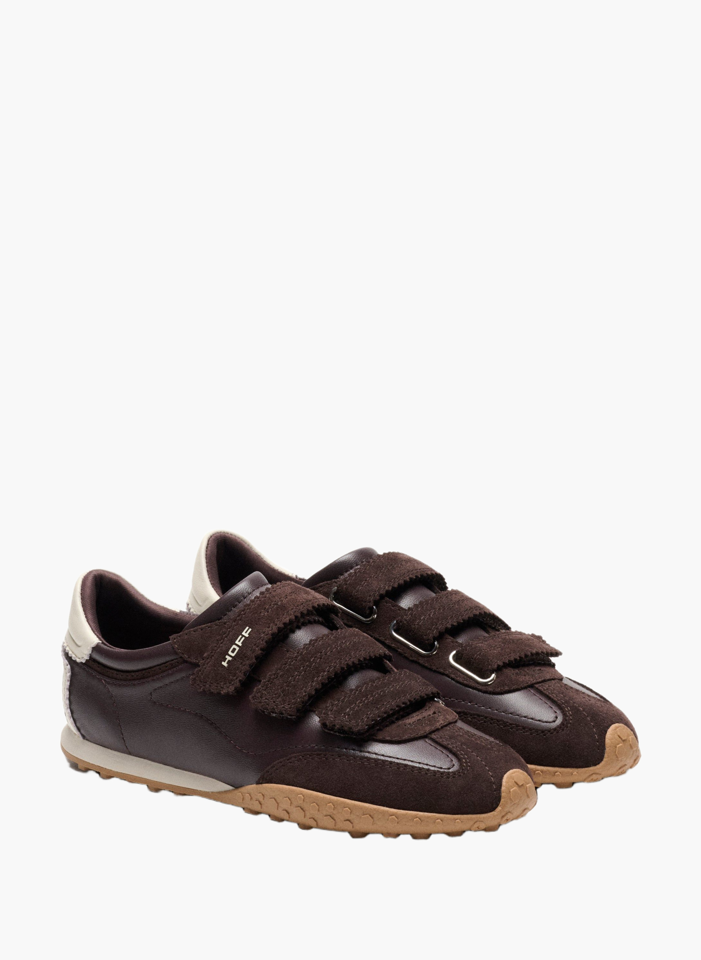 Hoff baskets décontractée bridge velcros chocolate HOFF Marron