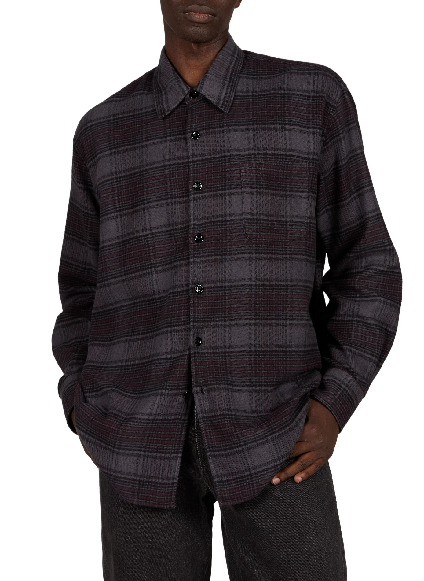 Cotton check shirt  OUR LEGACY Beige