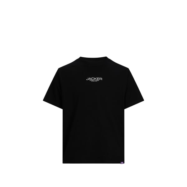 T-shirt droit'sérigraphié en coton T-shirt droit'sérigraphié en coton