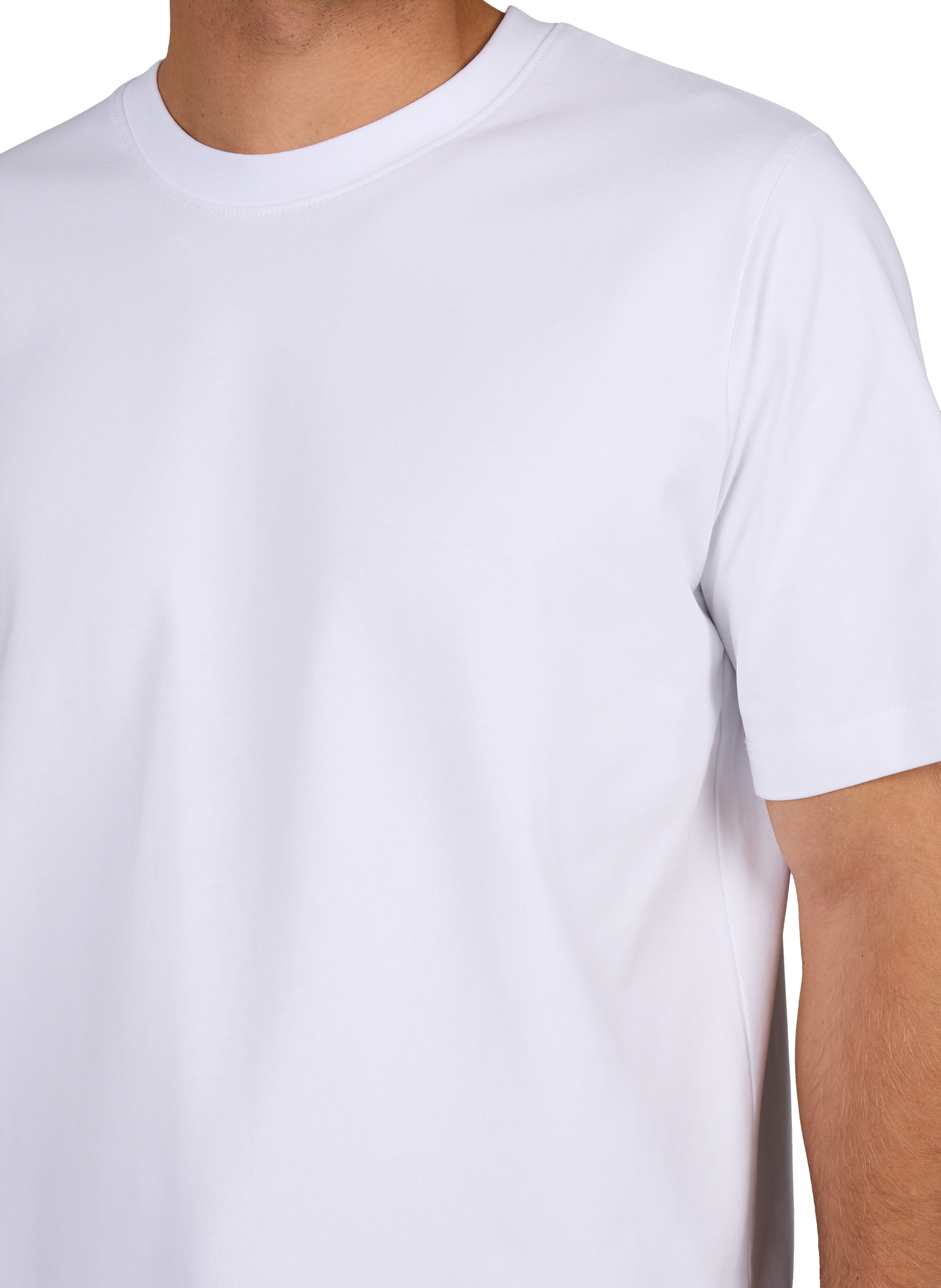 Round neck T-shirt GERTRUDE White