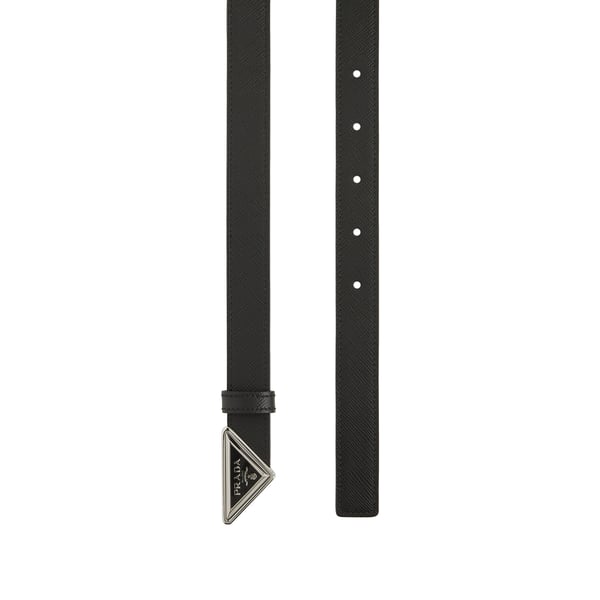 Ceinture en cuir brossé