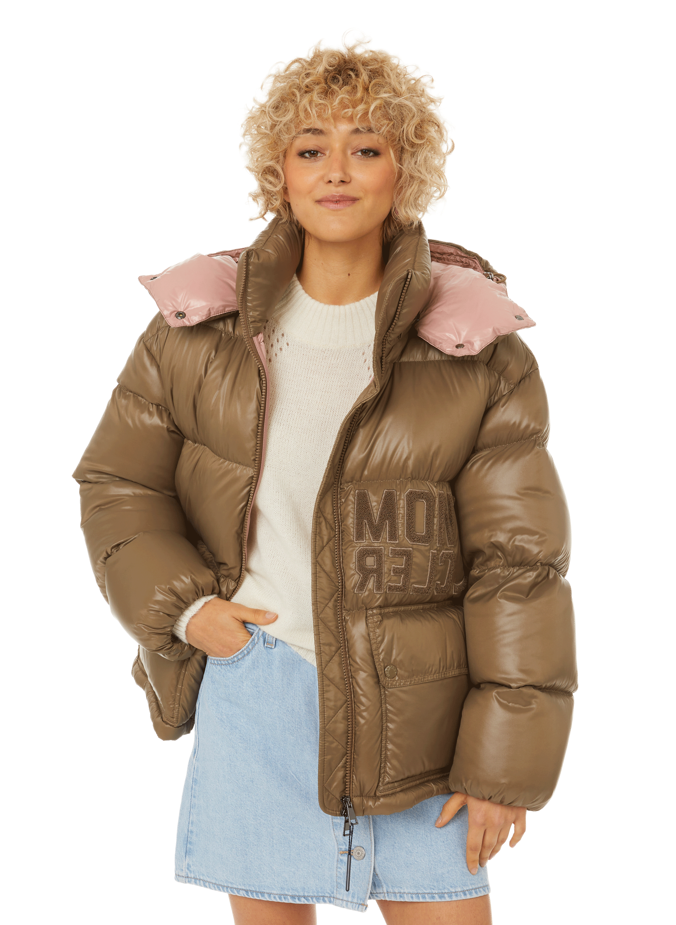 doudoune moncler femme beige