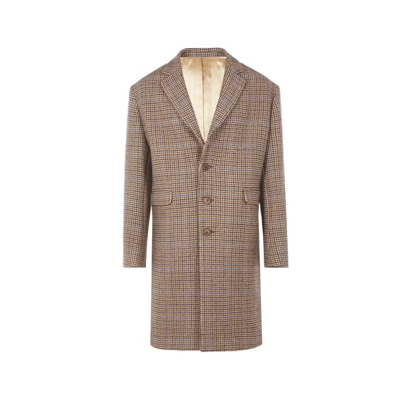 Manteau en laine et cachemire