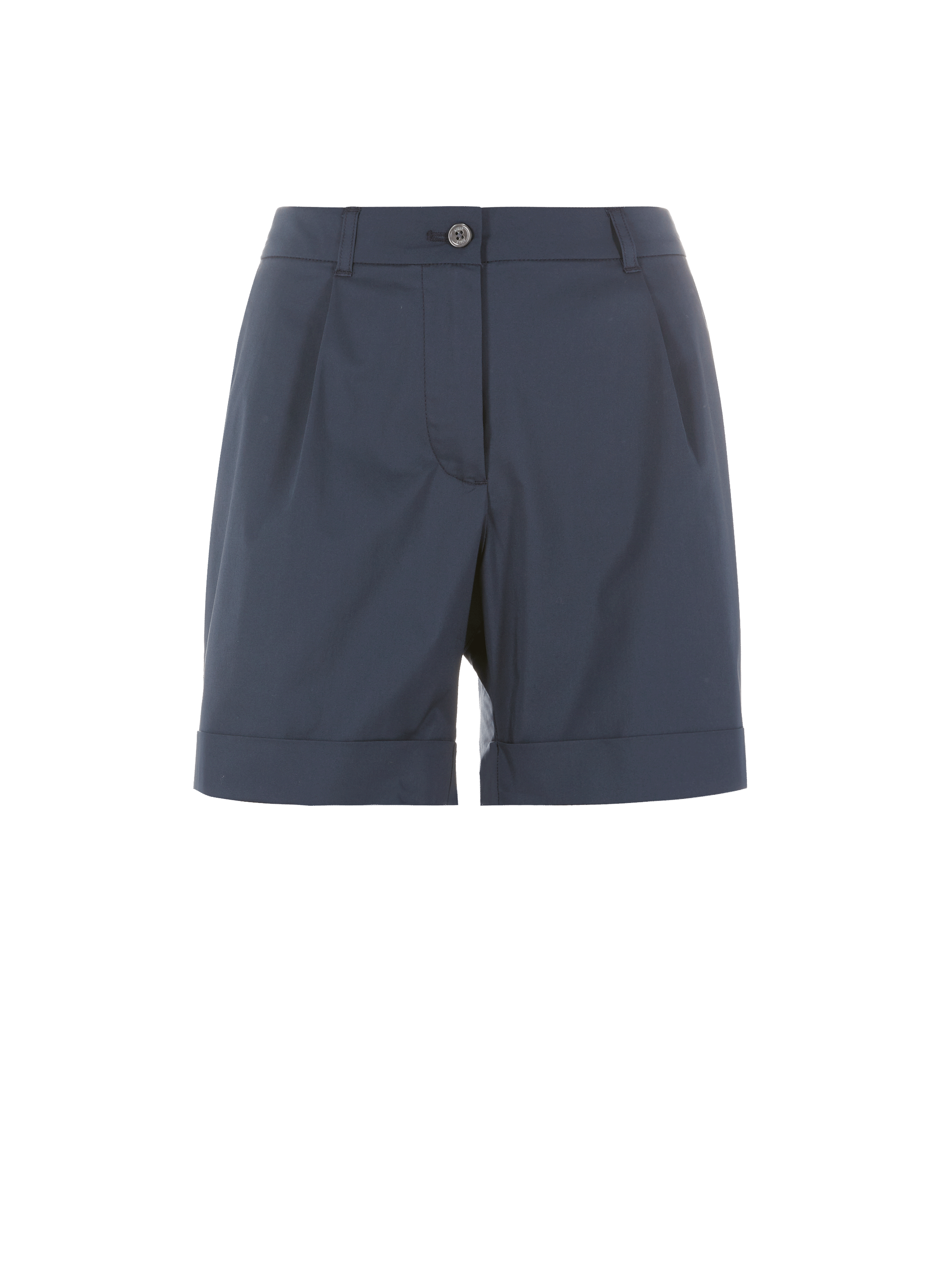 Short chino en coton mélangé