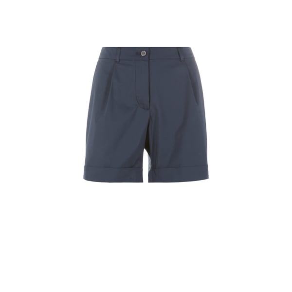 Short chino en coton mélangé