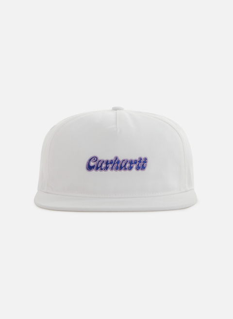 قبعة قطنية سائلة باللون الأبيض CARHARTT WIP 