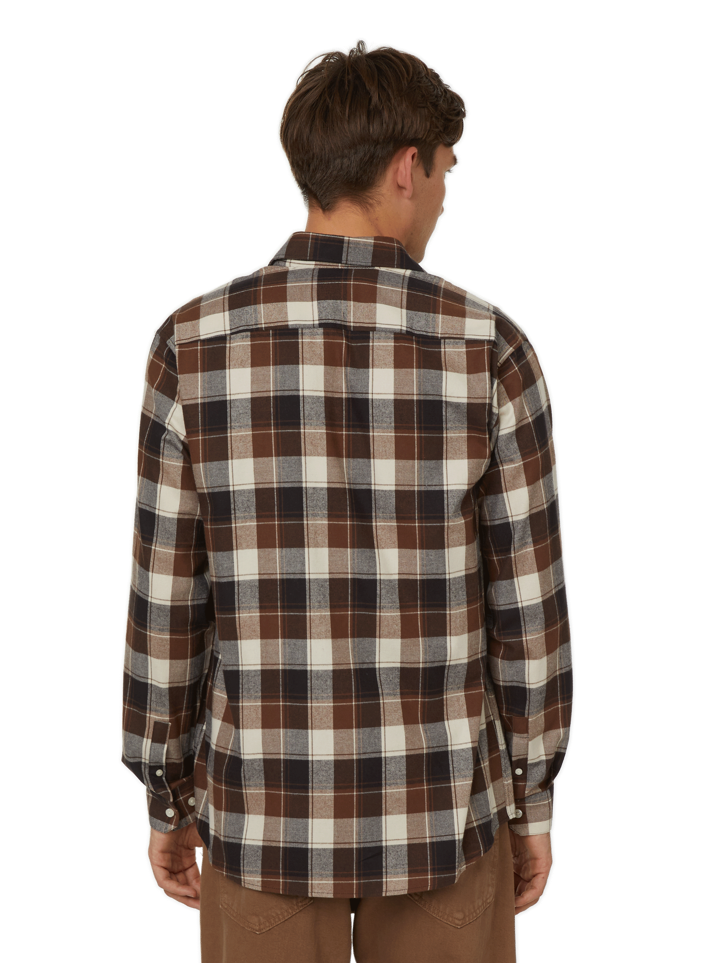 Chemise à carreaux en coton AU PRINTEMPS PARIS Multicolore