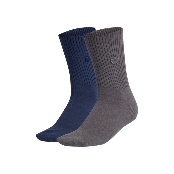 Adidas Originals Pack Of Two Socks In Blue