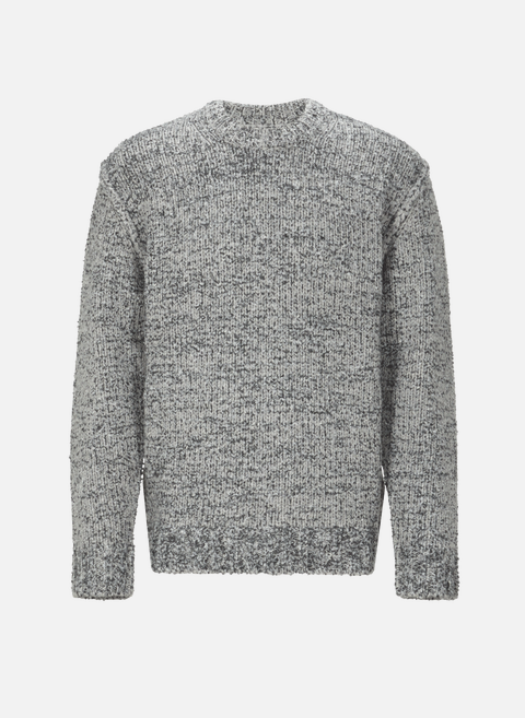Knitted sweater GraySAMSOE SAMSOE 