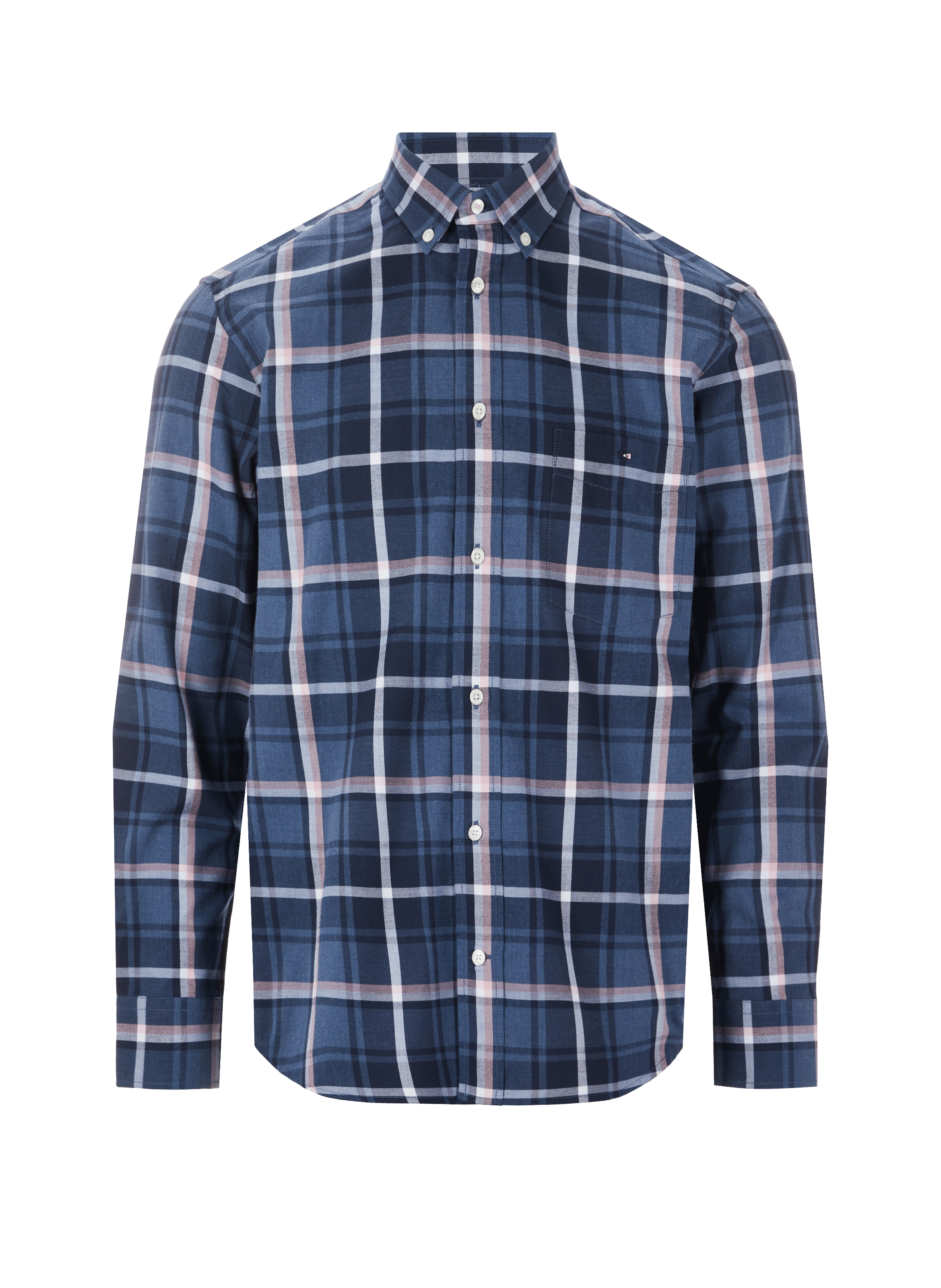 Chemise à carreaux en coton